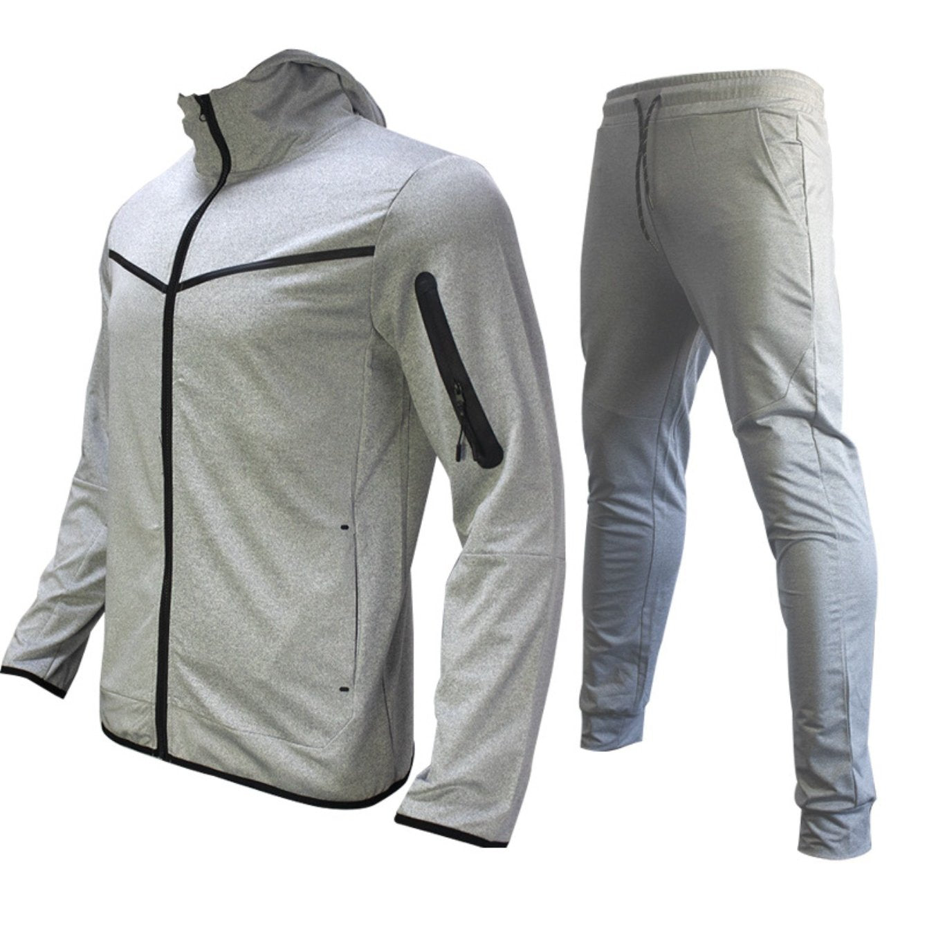 Men's Sweatshirt and Joggers Set Casual Two-Piece Athletic Wear