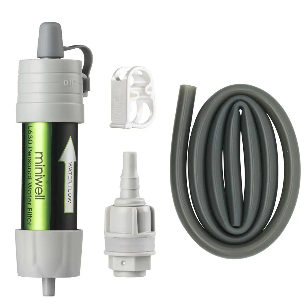 Miniwell L630 Personal Camping Water Filter Straw Purification