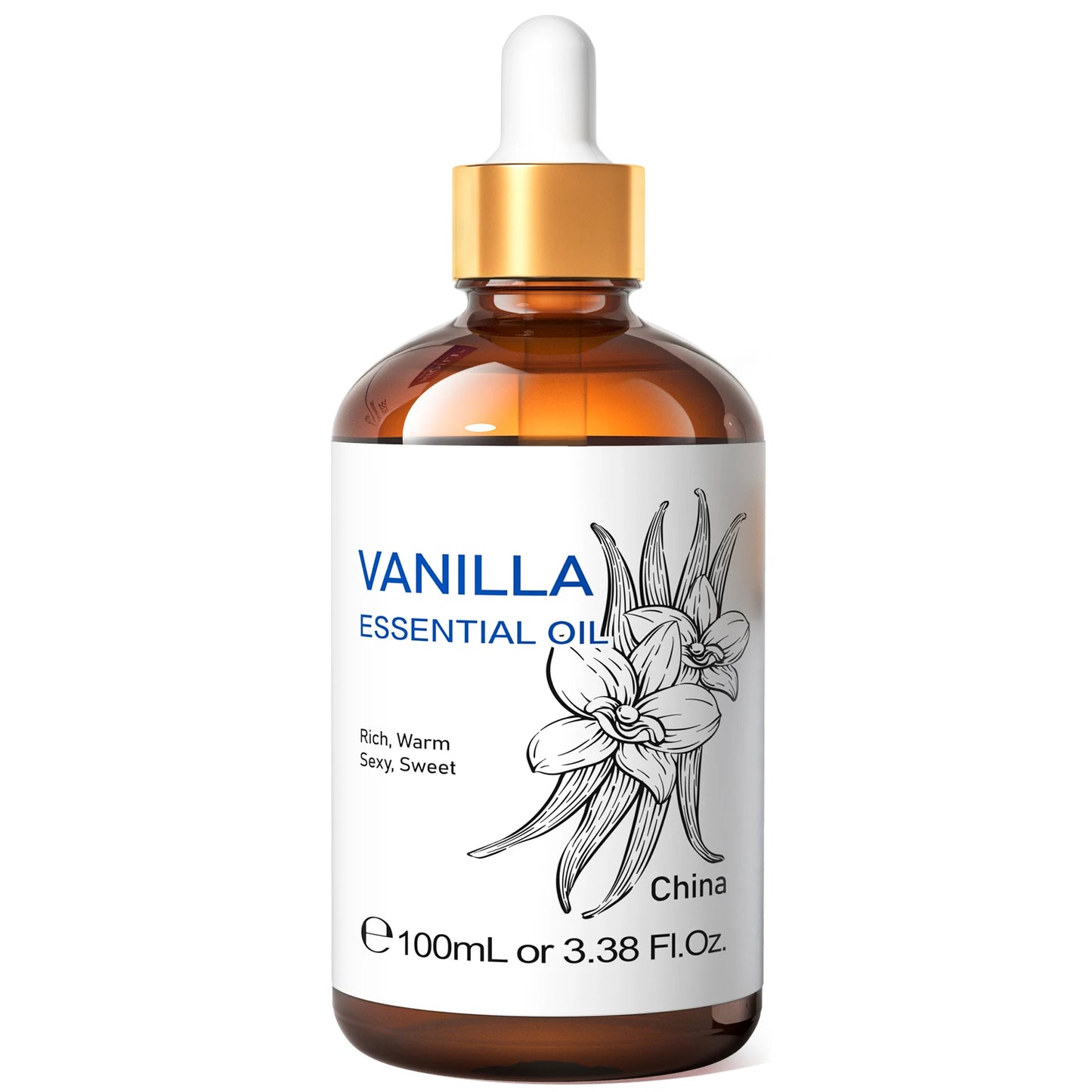 HIQILI Spearmint Vanilla Rose Cinnamon Lemon Essential Oils