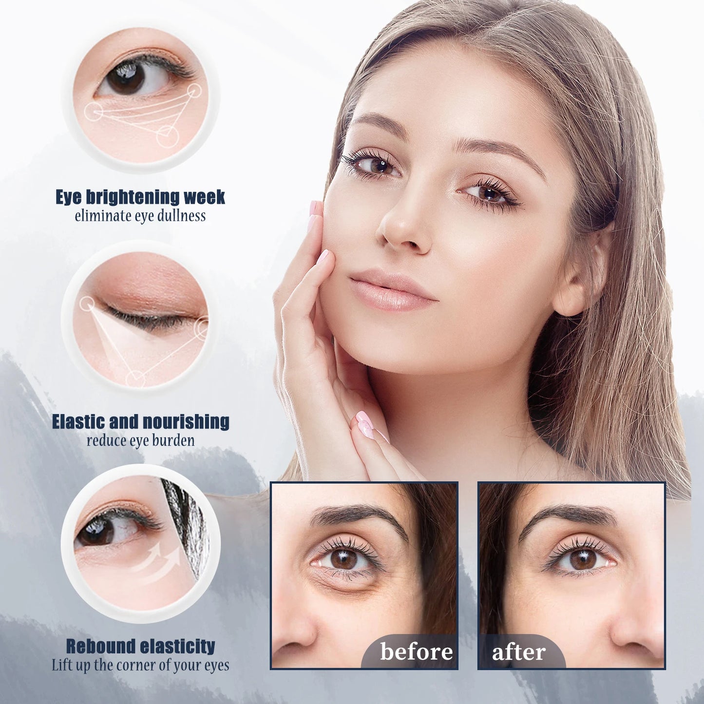 Eelhoe Hyaluronic Acid Eye Serum For Dark Circles And Puffiness