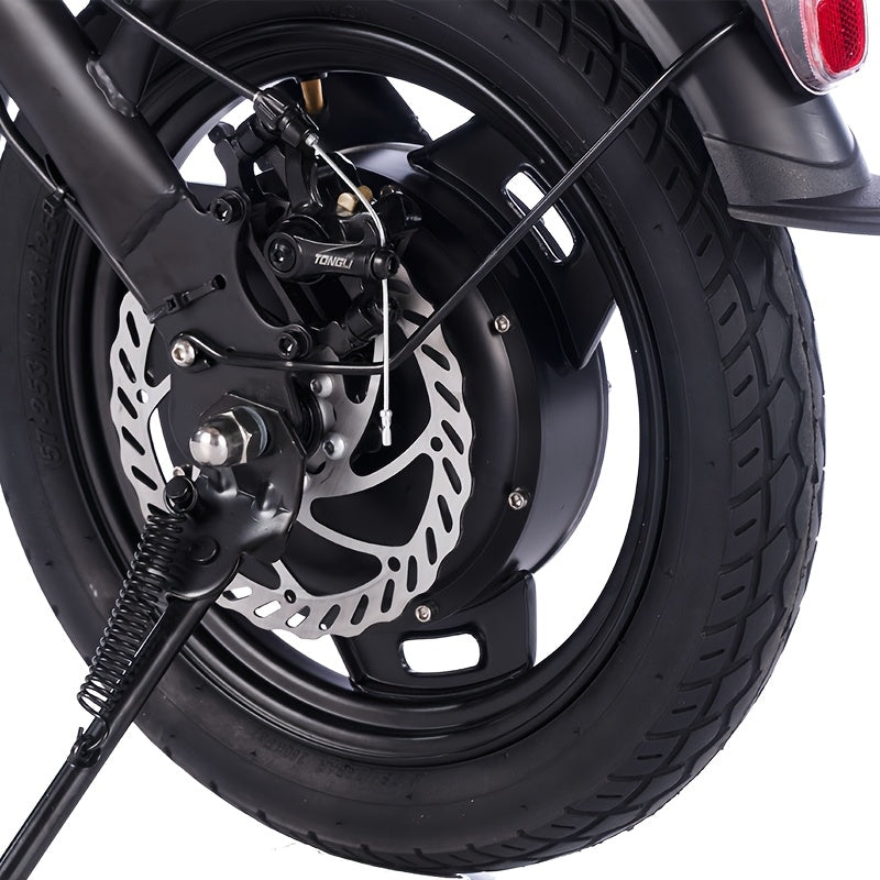 Foldable Electric Bicycle With 330 Lb Load Capacity