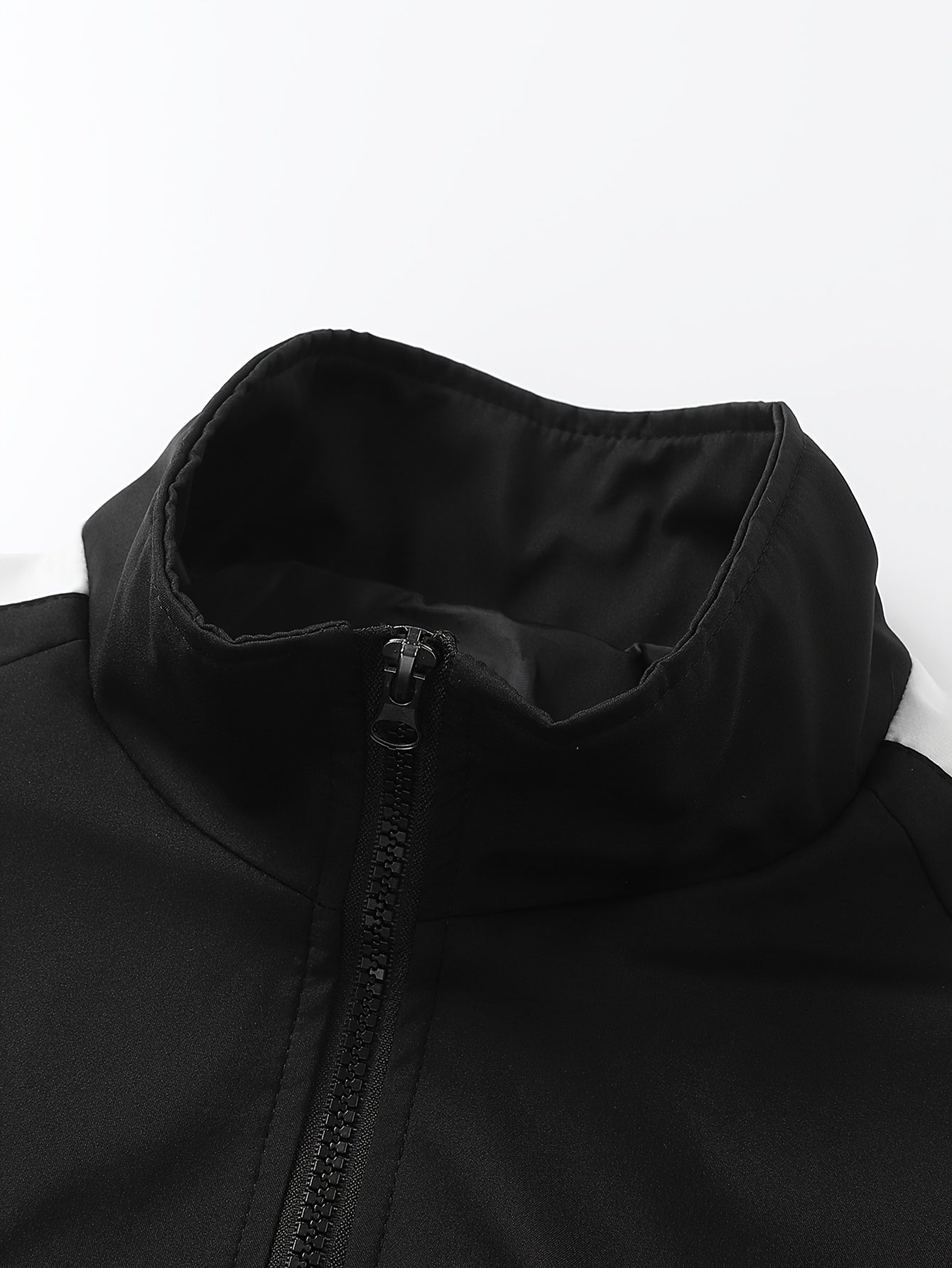 Men's Casual Sportswear Set Hooded Top Long Sleeve Striped Polyester