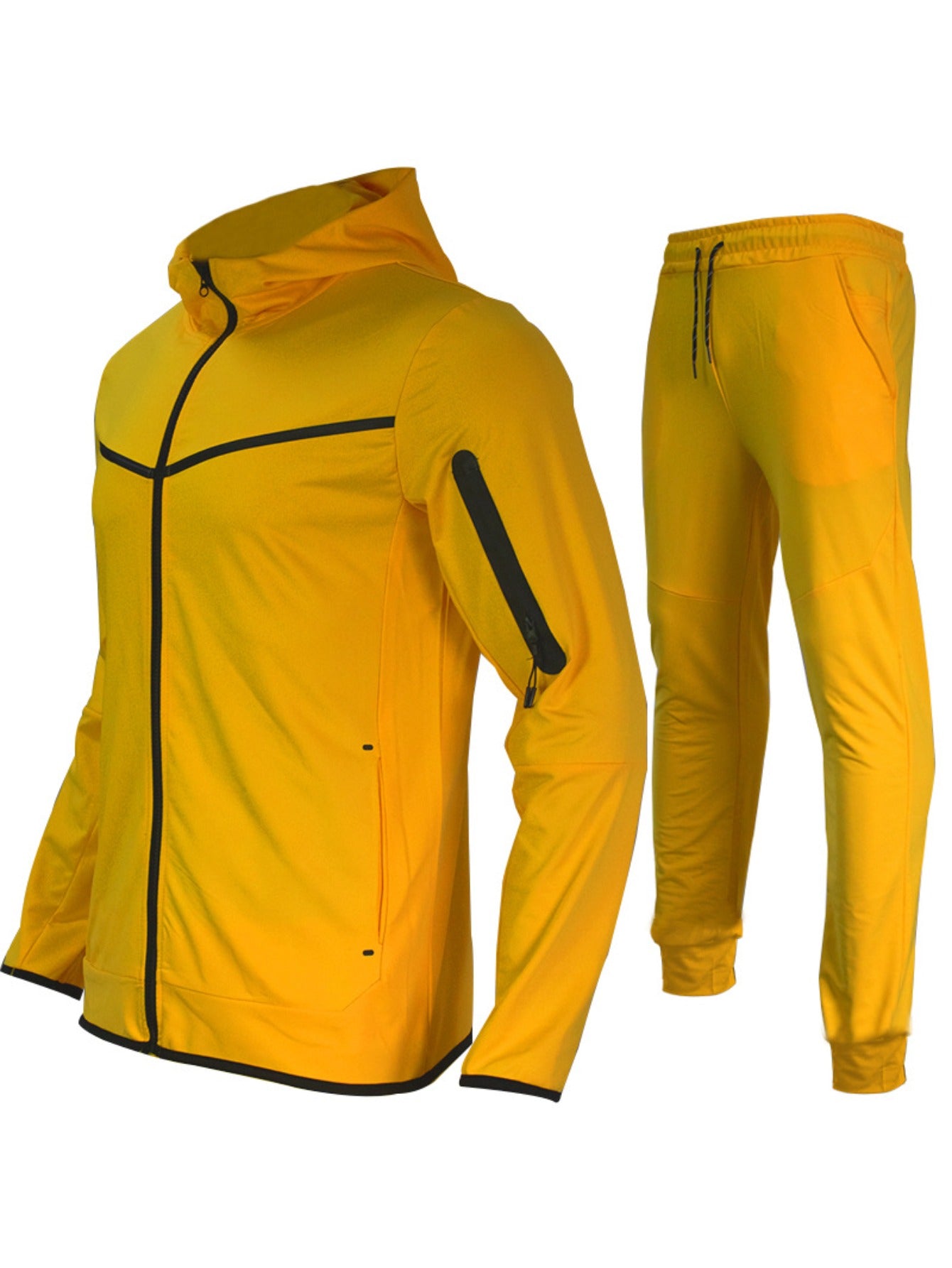 Men's Sweatshirt and Joggers Set Casual Two-Piece Athletic Wear