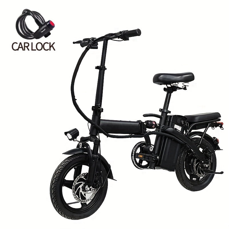 Foldable Electric Bicycle With 330 Lb Load Capacity