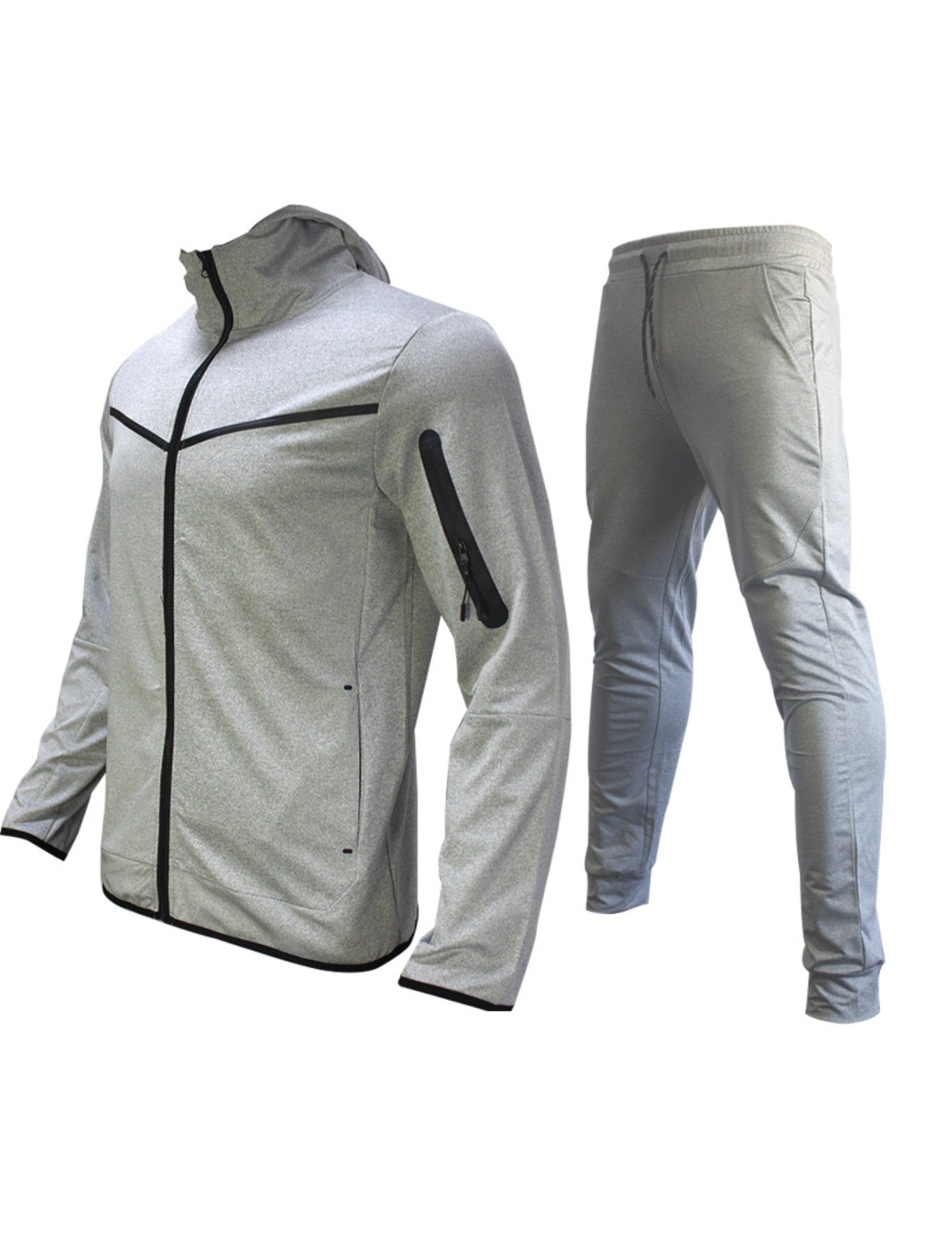 Men's Sweatshirt and Joggers Set Casual Two-Piece Athletic Wear