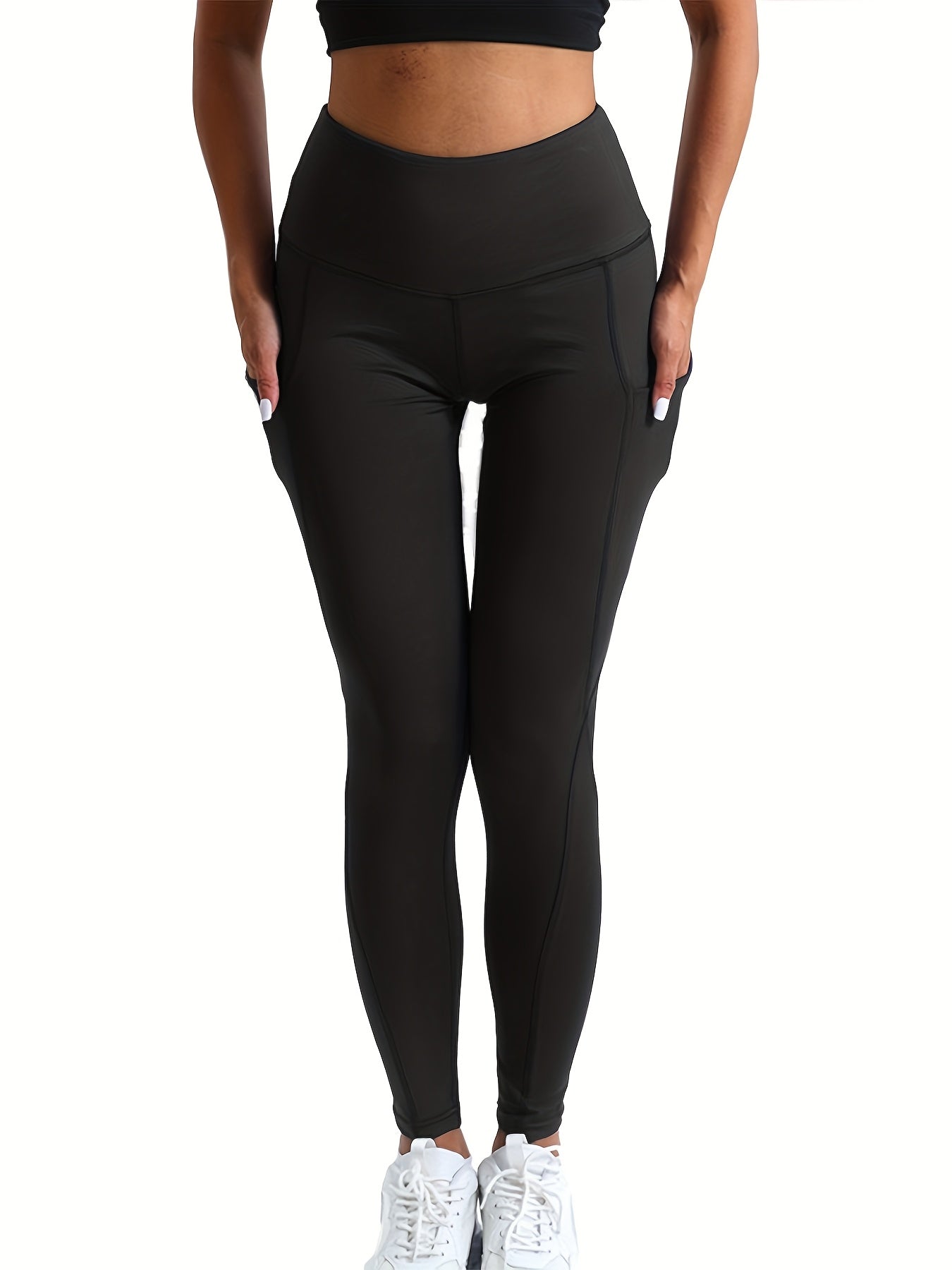 High Waist Yoga Leggings Set For Fitness And Everyday Wear
