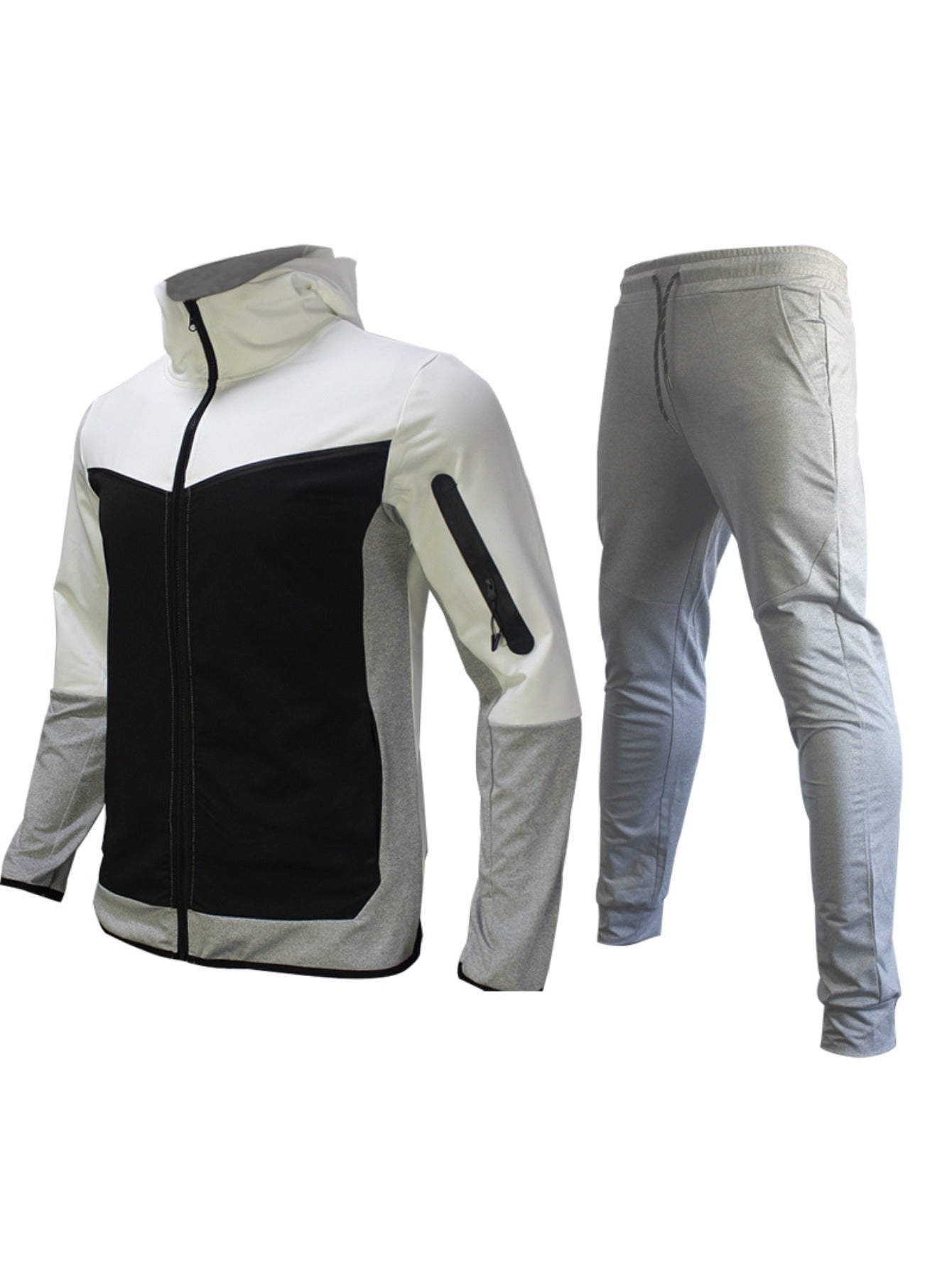 Men's Sweatshirt and Joggers Set Casual Two-Piece Athletic Wear