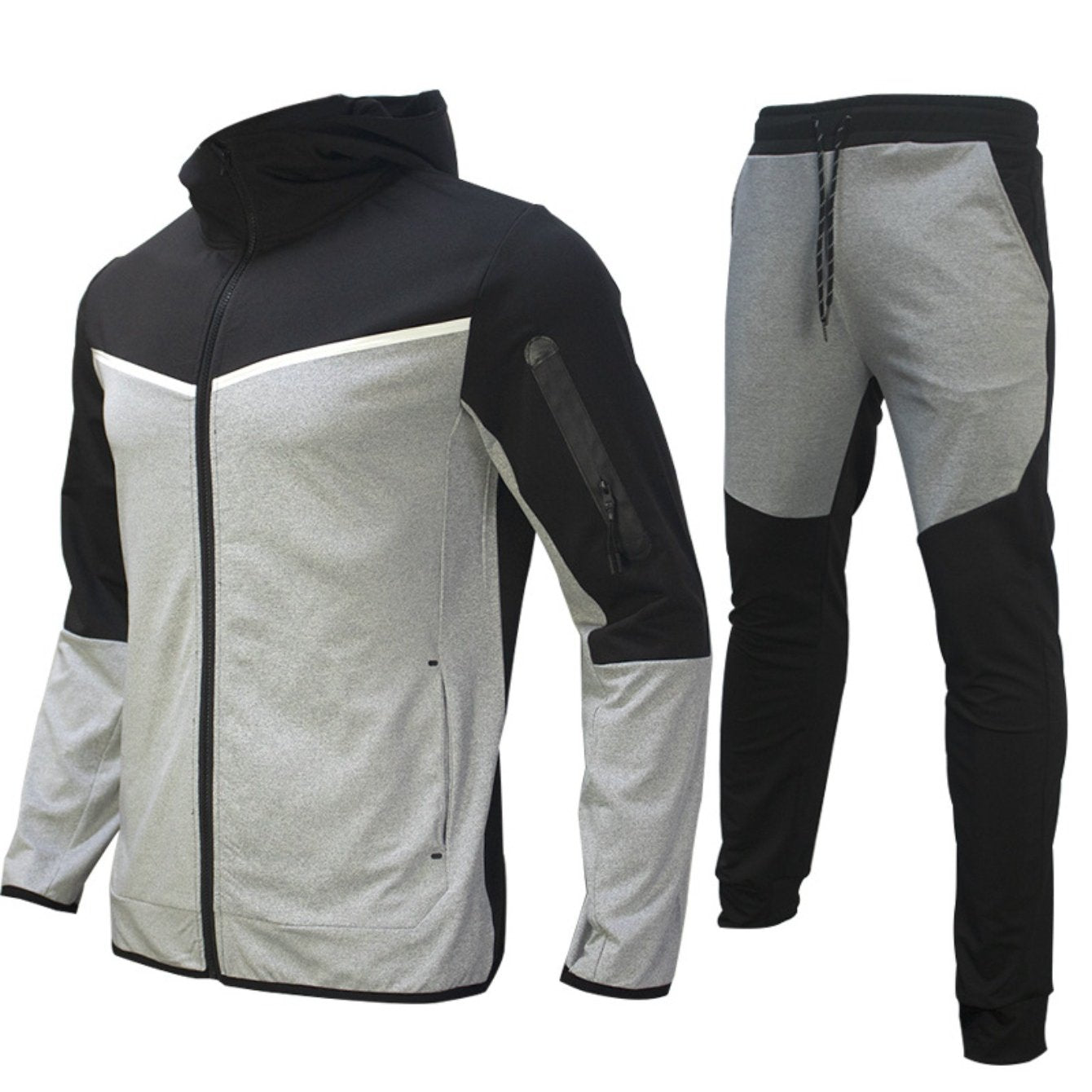 Men's Sweatshirt and Joggers Set Casual Two-Piece Athletic Wear