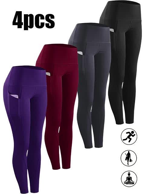 High Waist Yoga Leggings Set For Fitness And Everyday Wear