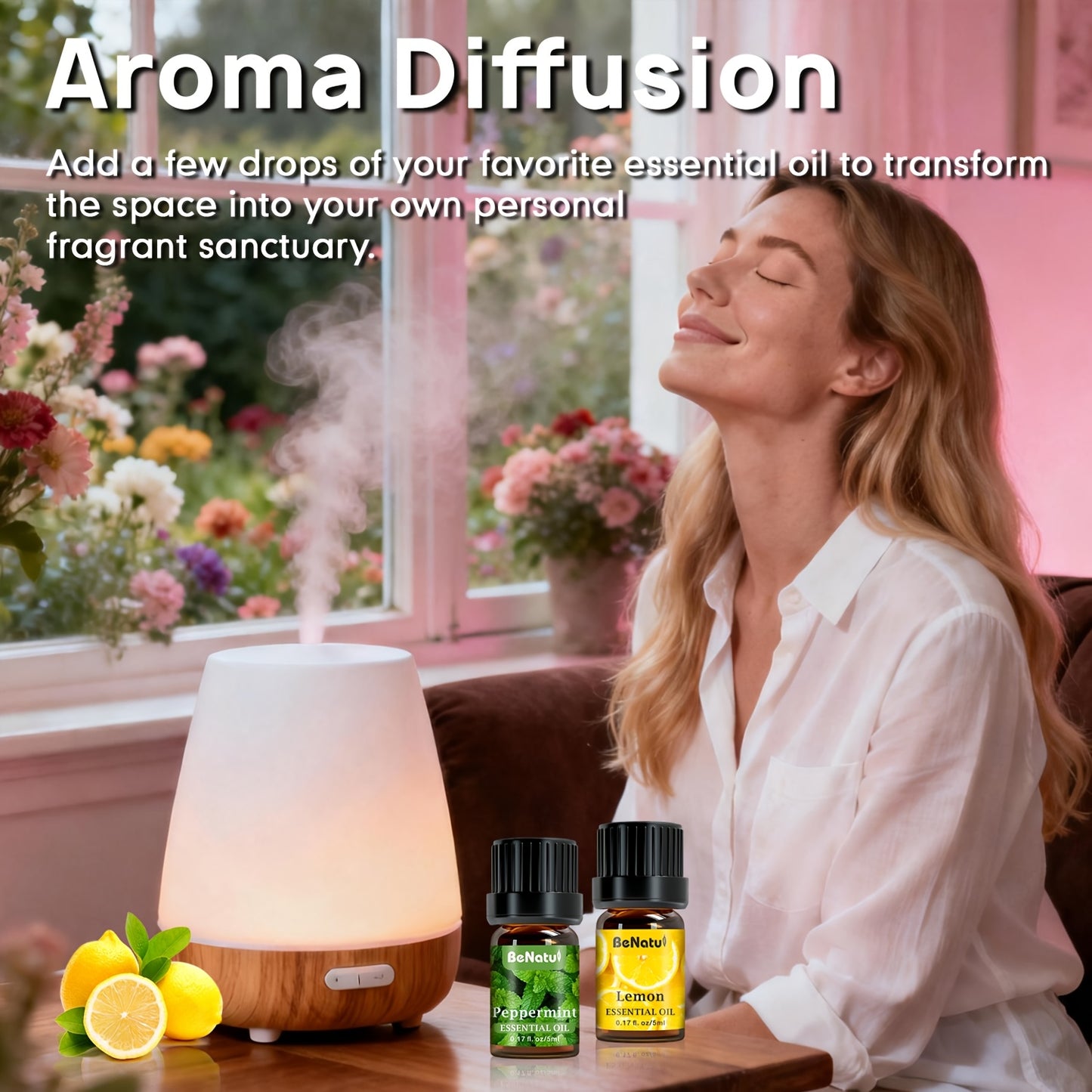 BENATU 24-Piece Essential Oil Set For Diffusers And Candles