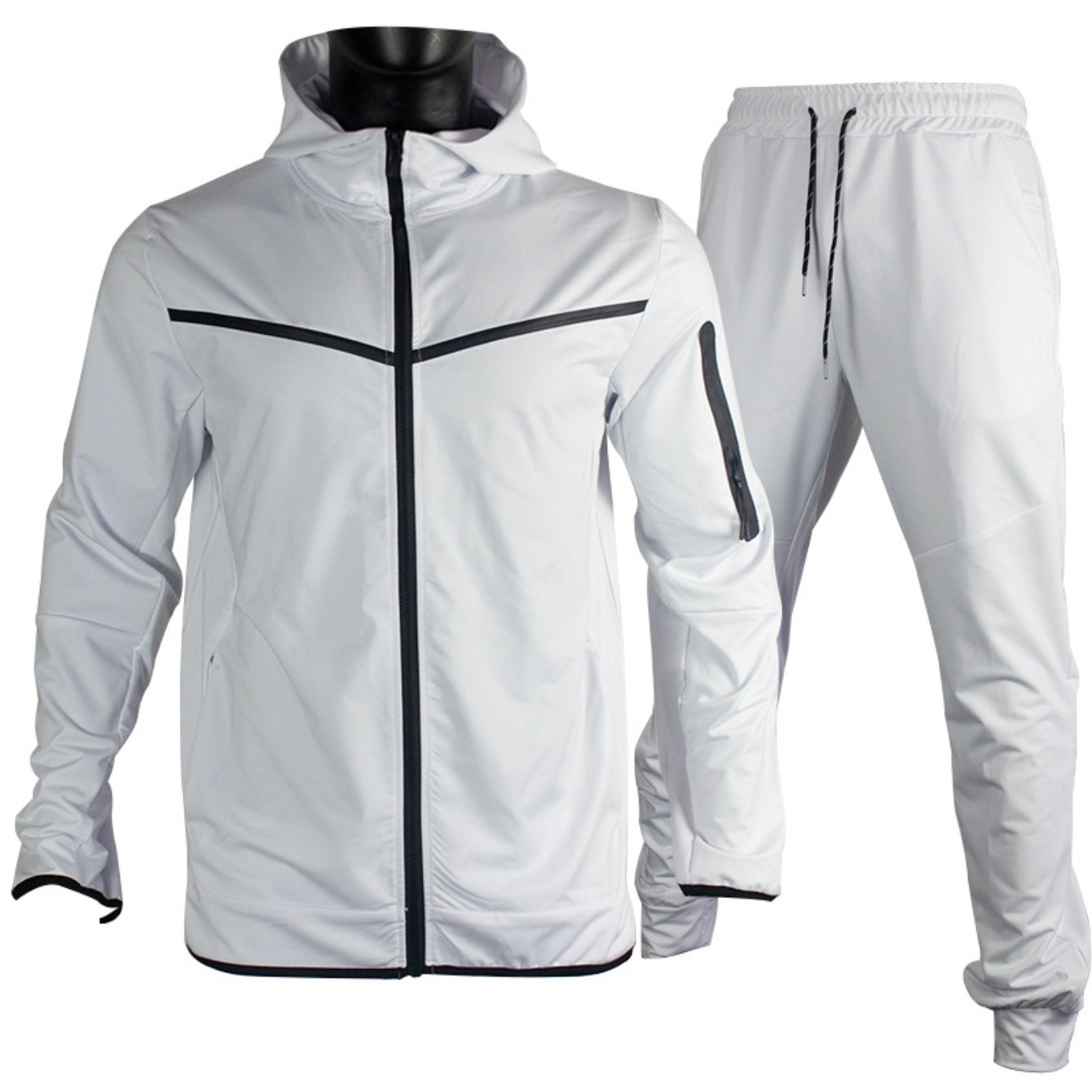 Men's Sweatshirt and Joggers Set Casual Two-Piece Athletic Wear