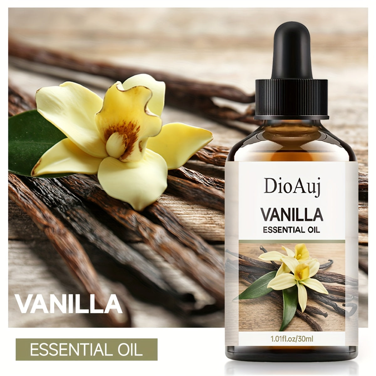 DIOAUJ Essential Oil Set Vanilla Cherry Blossom Jasmine Gardenia