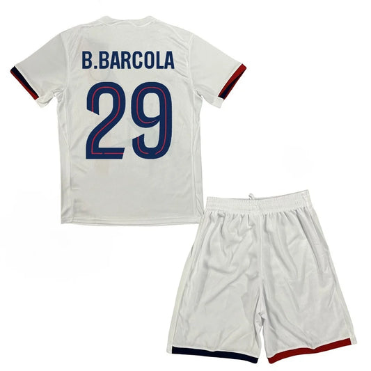 PSG Barcola 29 Unisex Soccer Jersey MoistureWicking Polyester
