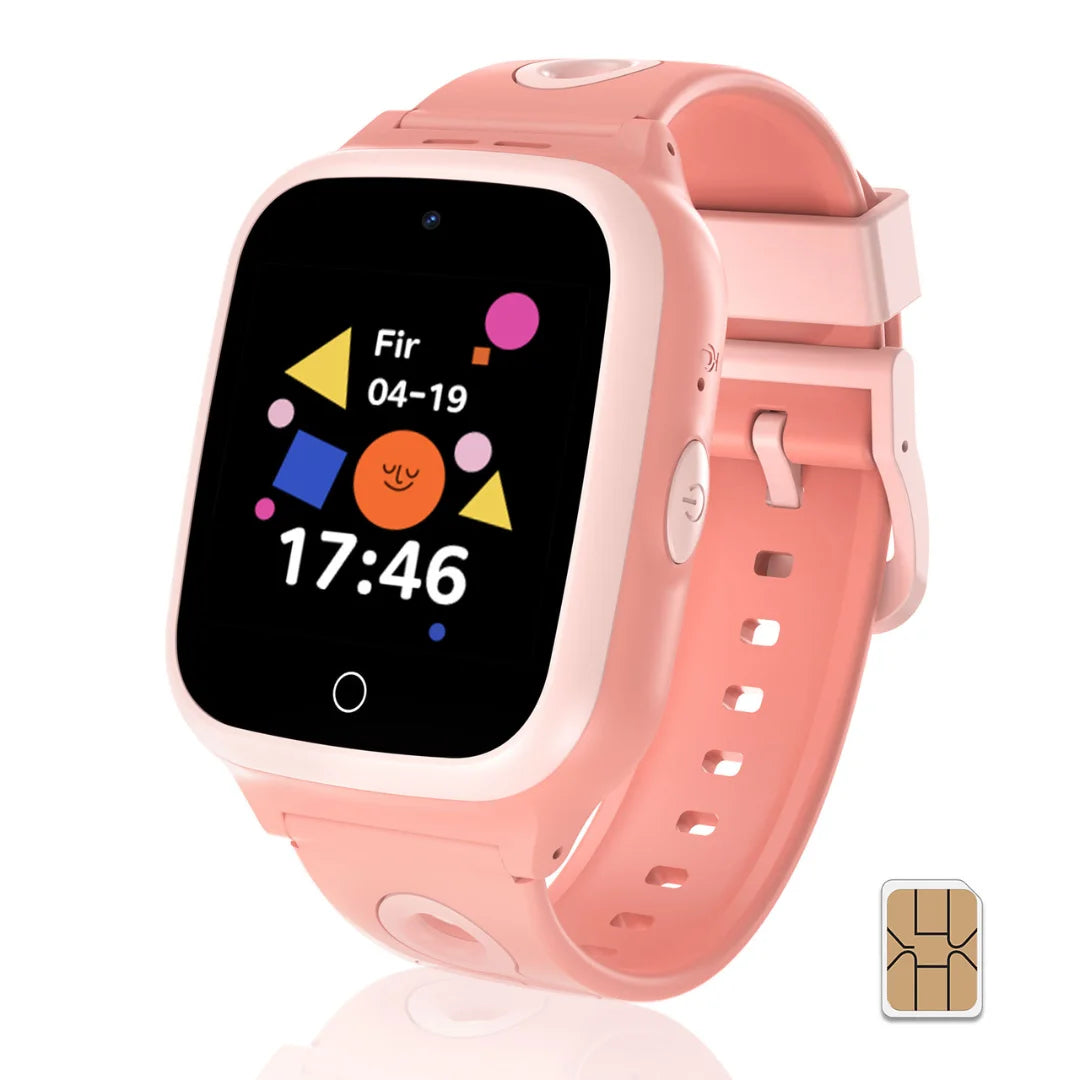 4G Kids Smart Watch With GPS, Video Call, Voice Chat