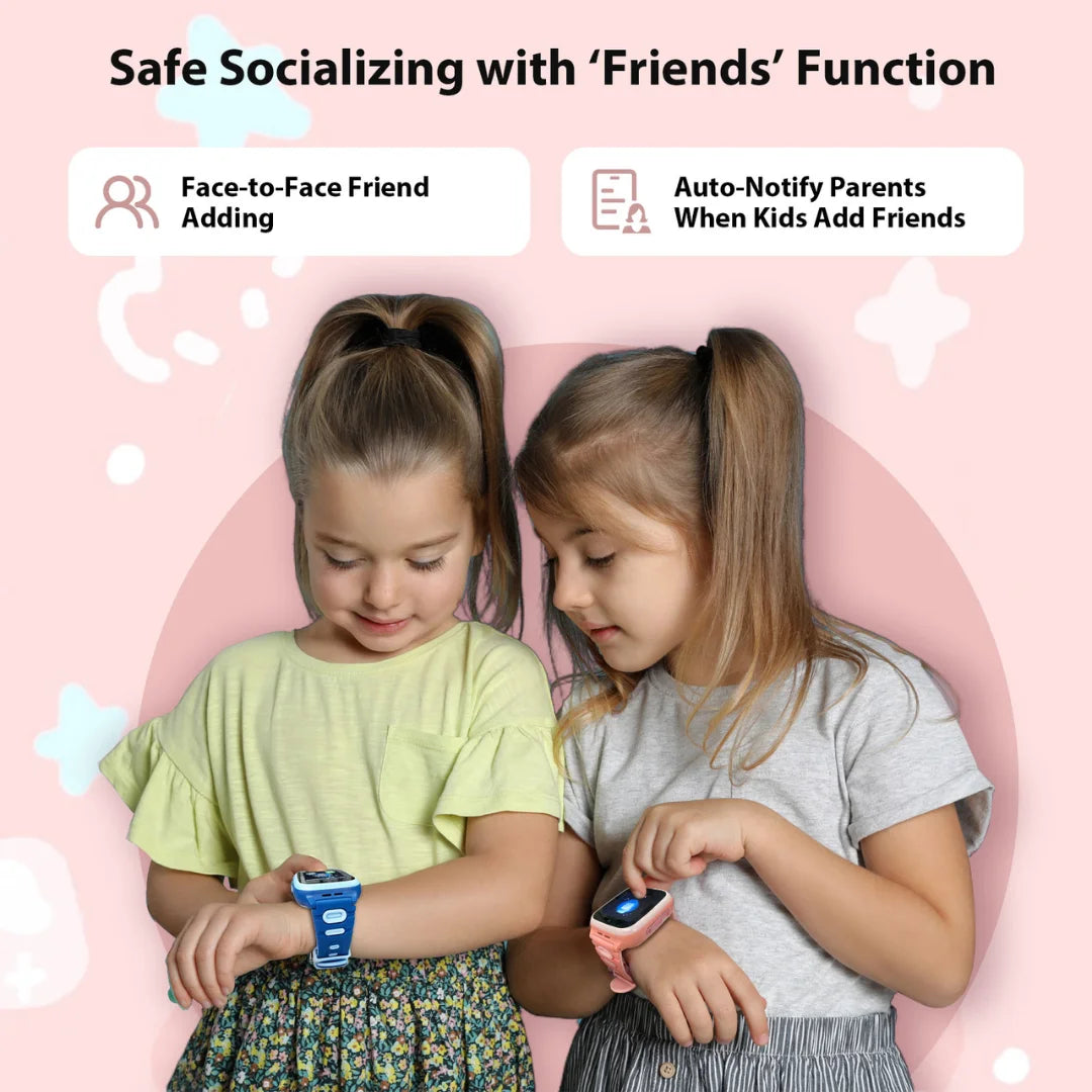 4G Kids Smart Watch With GPS, Video Call, Voice Chat