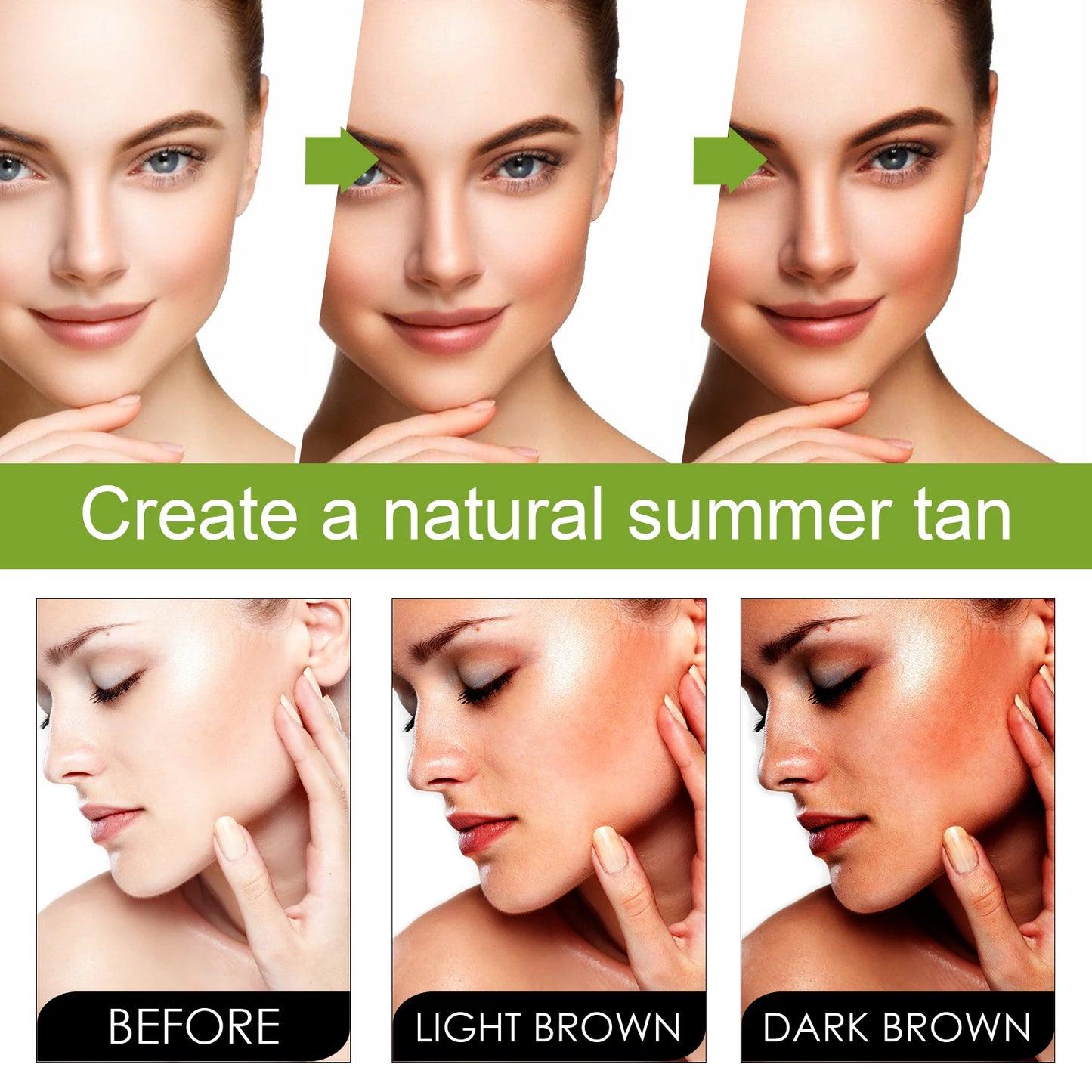 Ouhoe Tanning Oil Accelerates Prolonged Glow Hydration