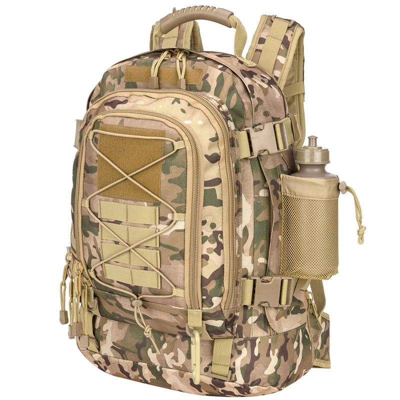 LQARMY Military Molle Tactical Backpack Rucksack For Outdoor Use