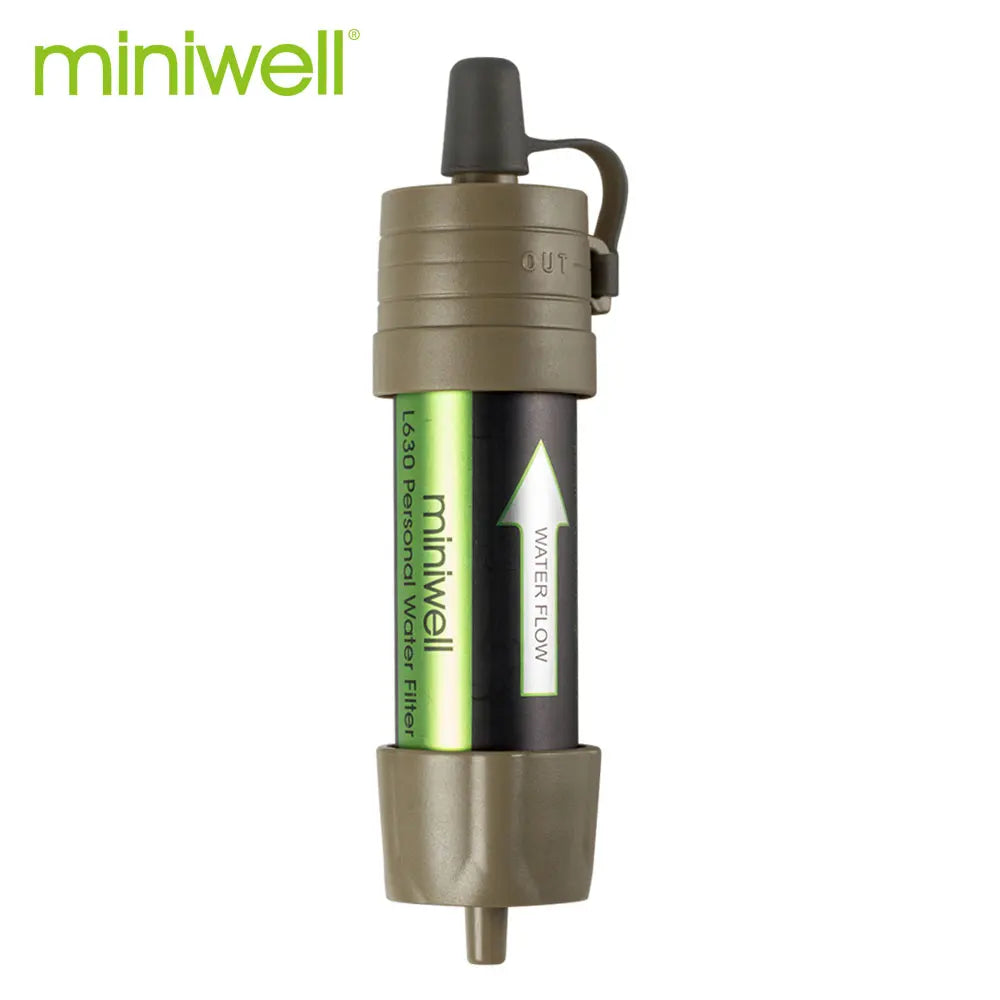 Miniwell L630 Personal Camping Water Filter Straw Purification