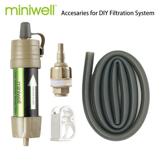 Miniwell L630 Personal Camping Water Filter Straw Purification