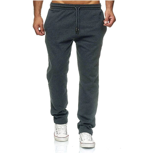 NONECN Polyester Jogging Sweatpants For Running And Track Activities