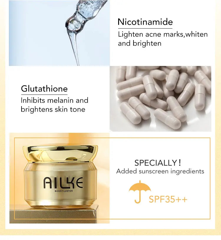 AILKE Dark Spot Corrector Facial Cream SPF 35 Brightening
