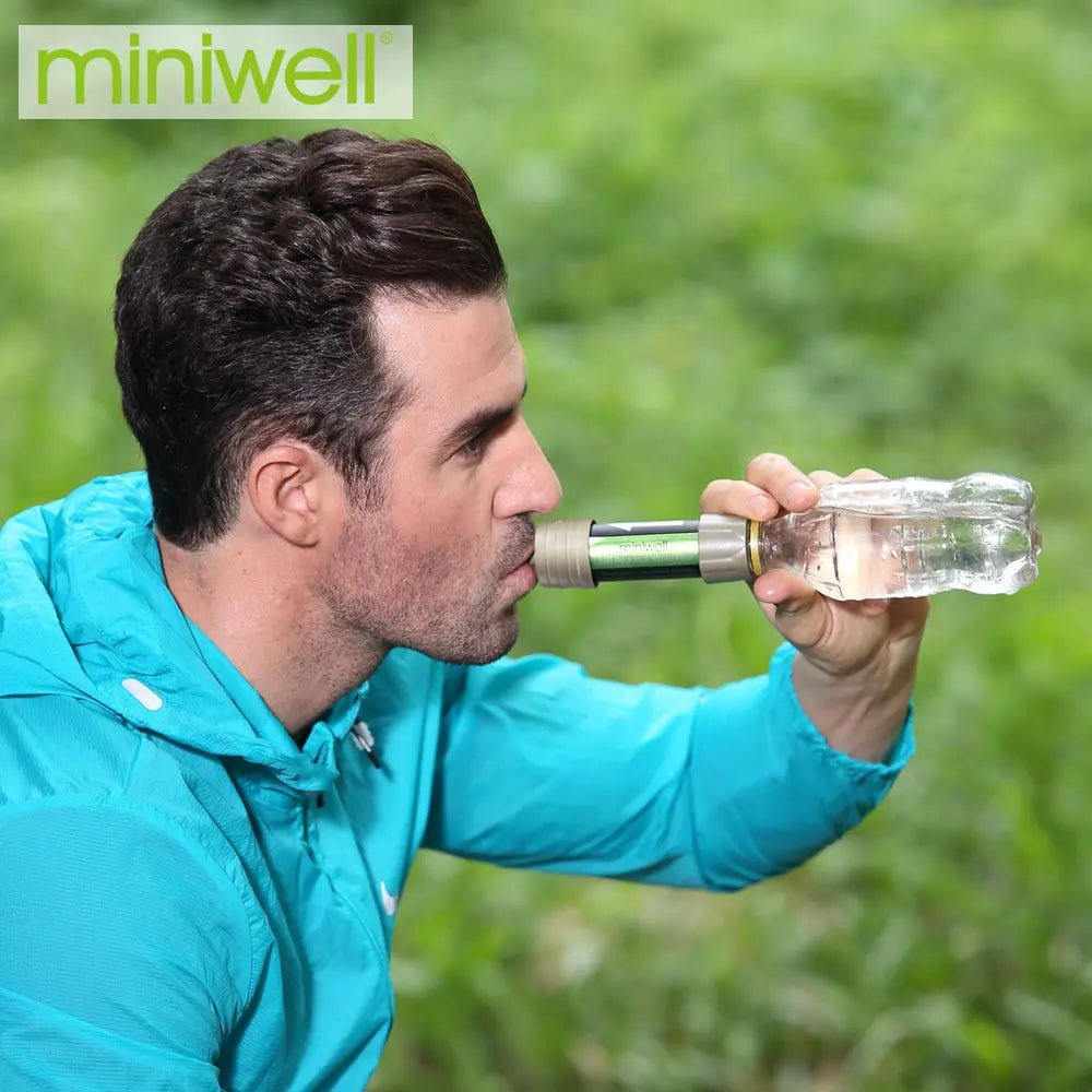 Miniwell L630 Personal Camping Water Filter Straw Purification