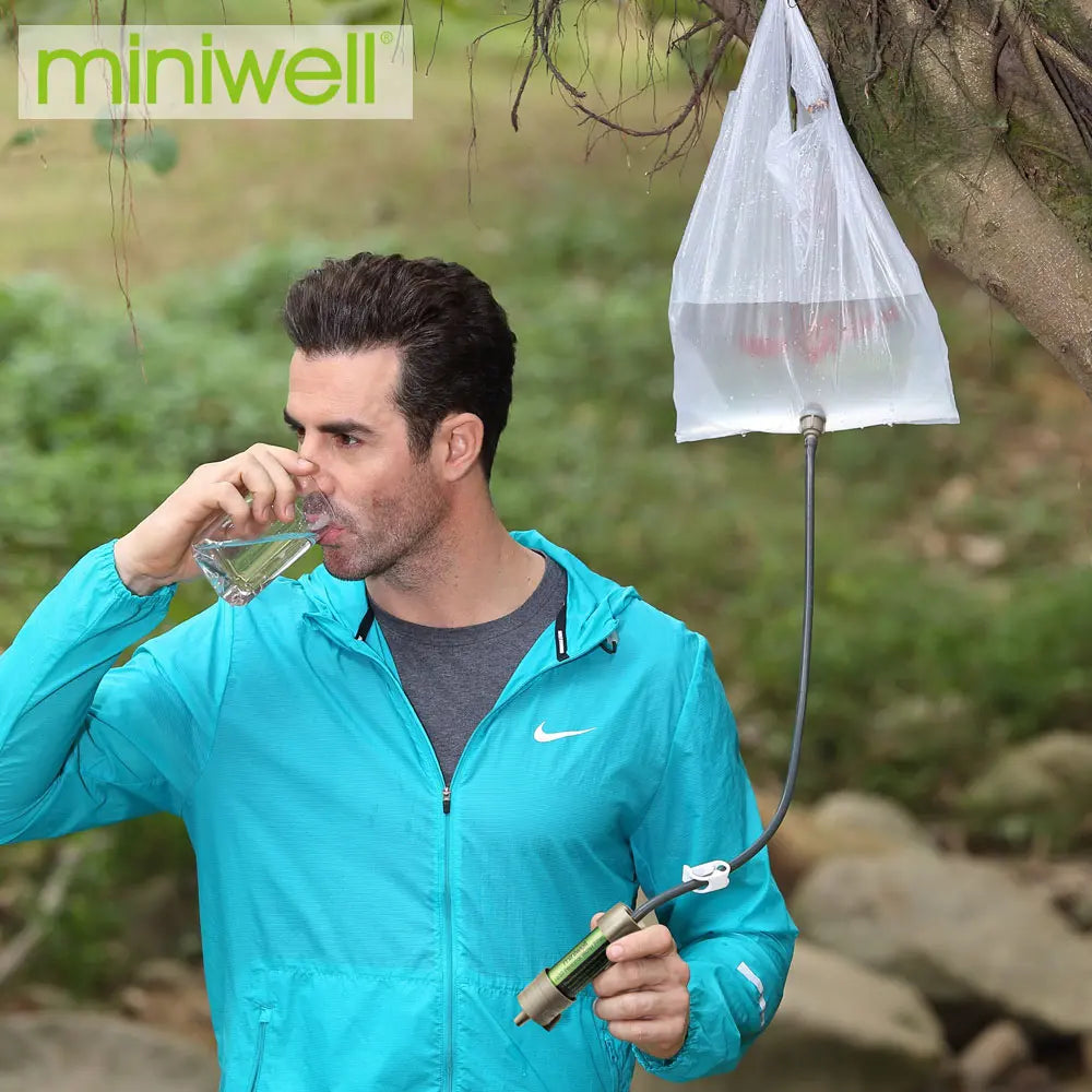 Miniwell L630 Personal Camping Water Filter Straw Purification