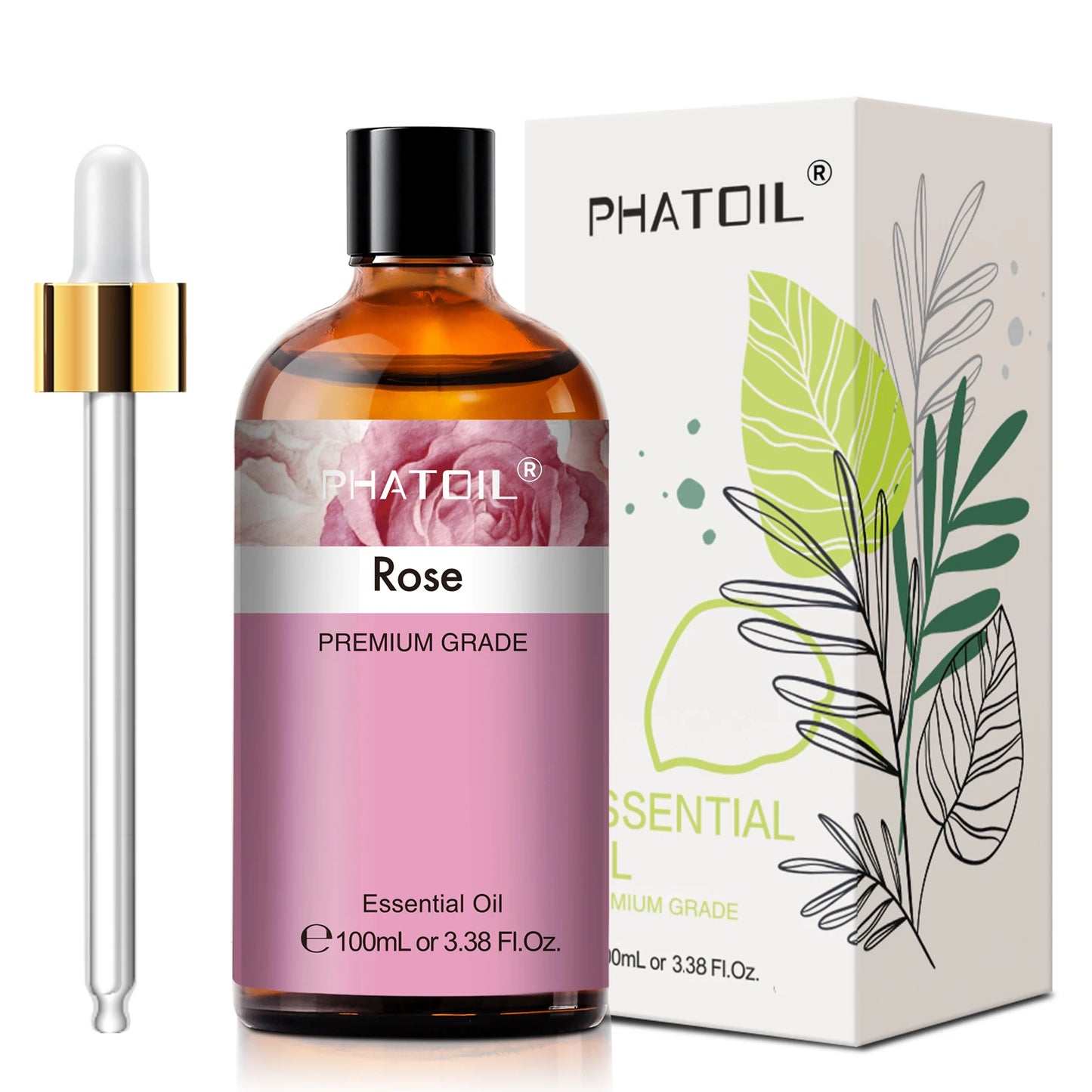 PHATOIL Lavender Jasmine Vanilla Eucalyptus Pure Essential Oil