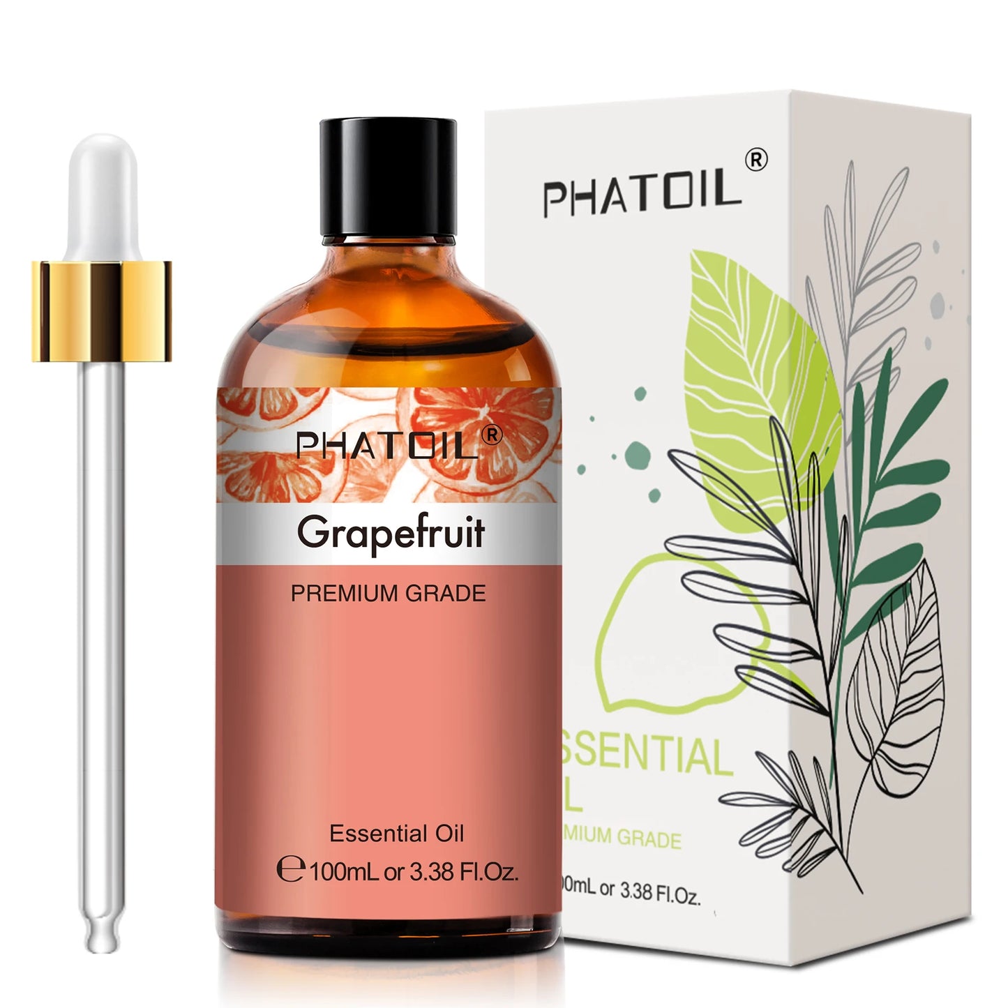 PHATOIL Lavender Jasmine Vanilla Eucalyptus Pure Essential Oil
