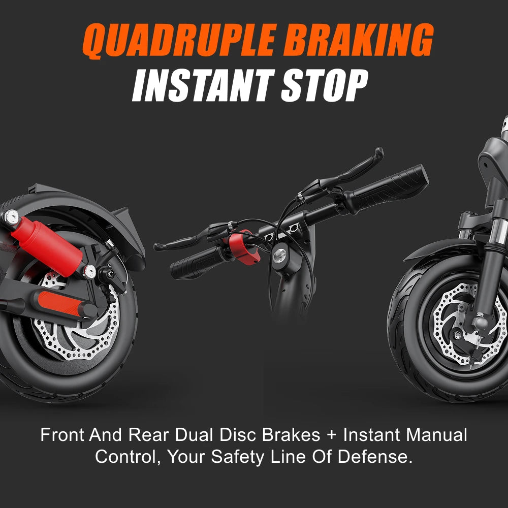 HX X9B Electric Scooter 1000W Foldable Commuter for Adults