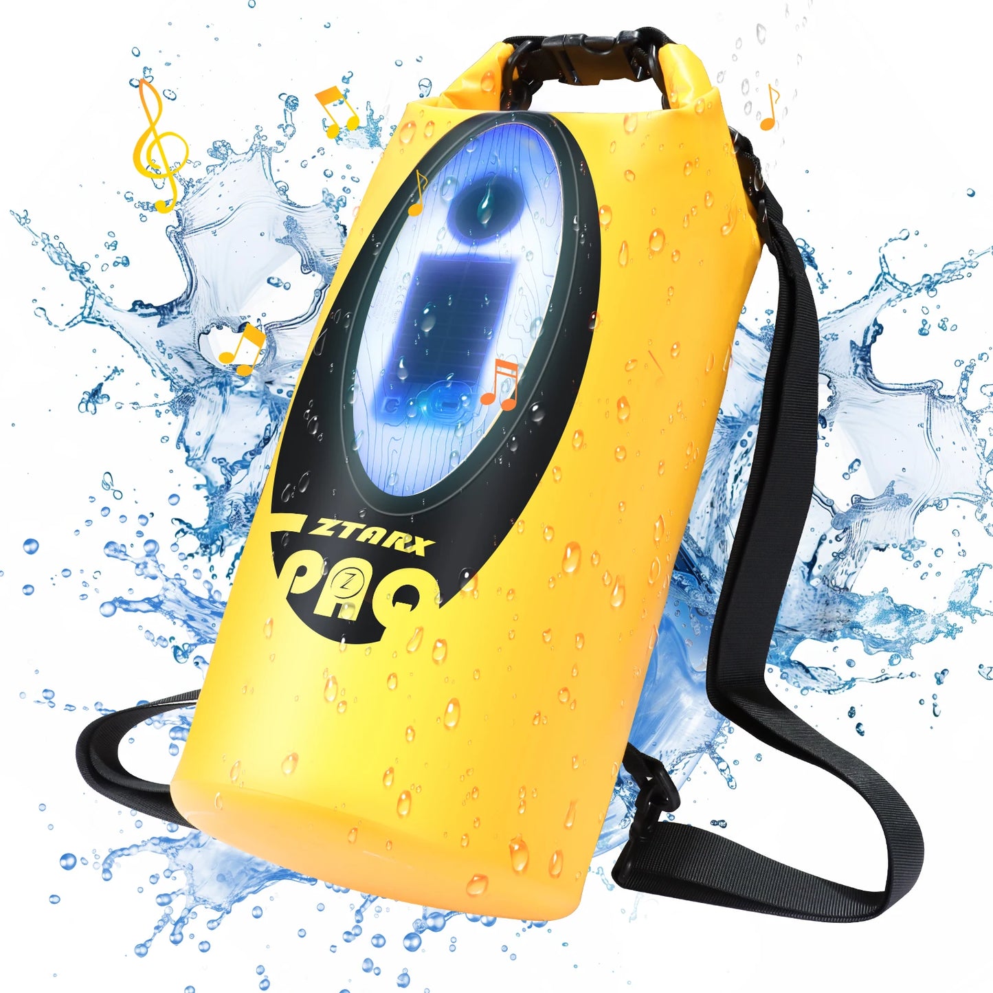 SELORSS Solar Bluetooth Hiking Backpack Waterproof With Speaker