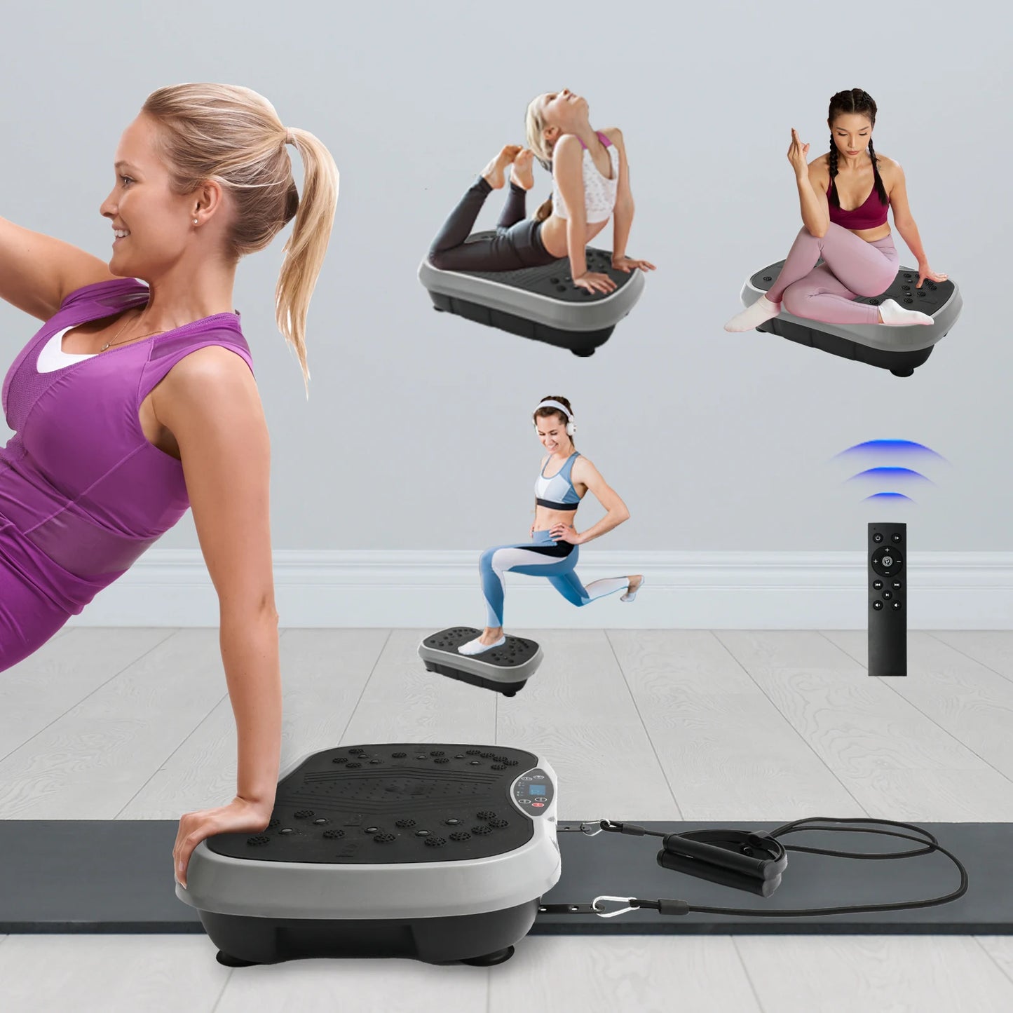 N Vibration Plate Exercise Machine For Home Fat Burning Workout