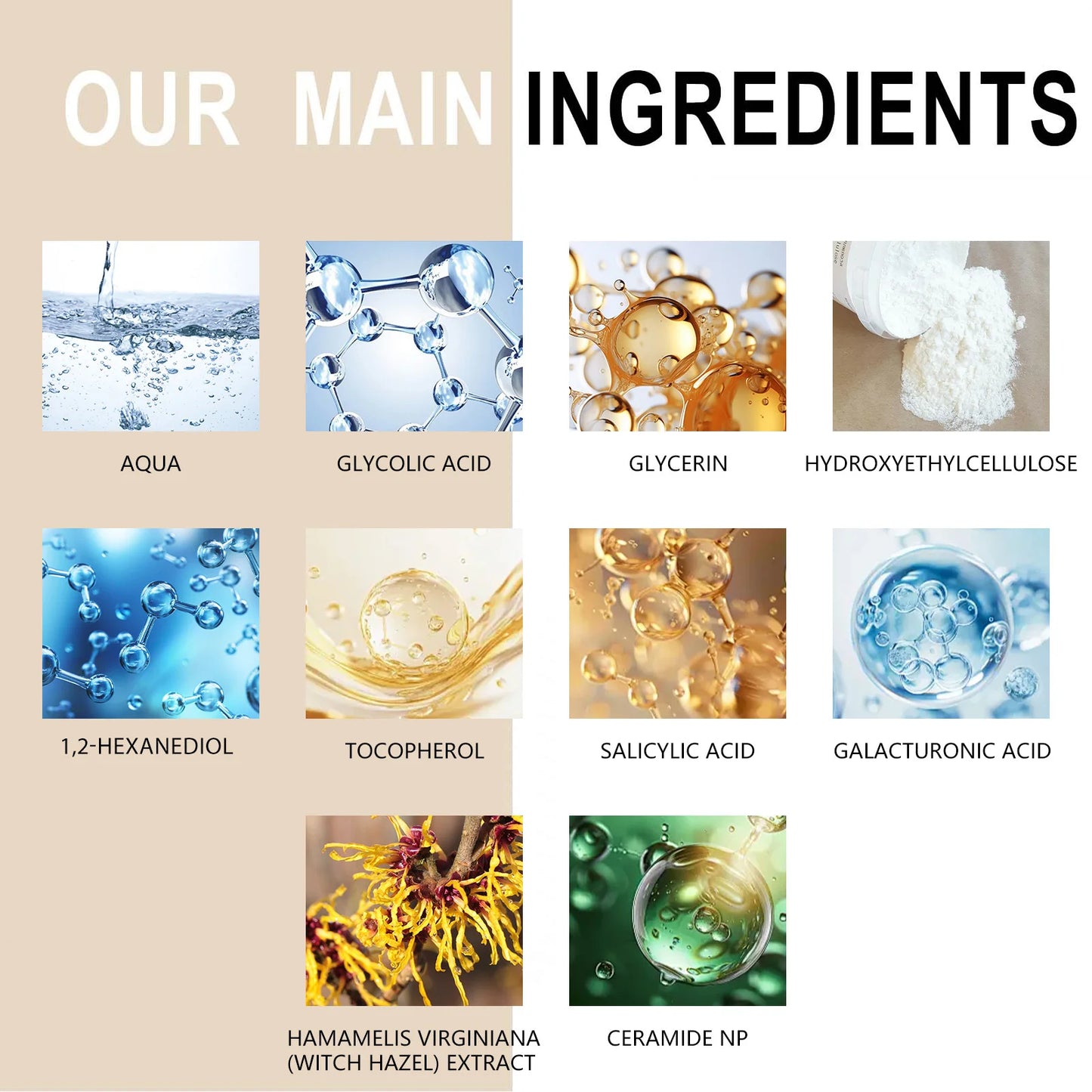 Jaysuing Lactic Acid Serum Exfoliating Pore Refining Hydrating Essence