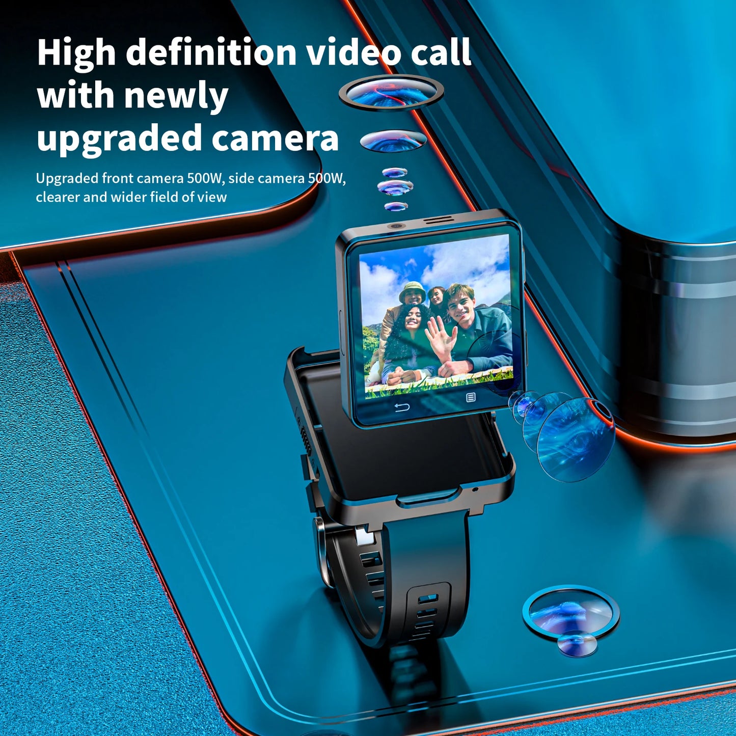 LOKMAT APPLLP 2 MAX Dual Camera Android Watch Phone