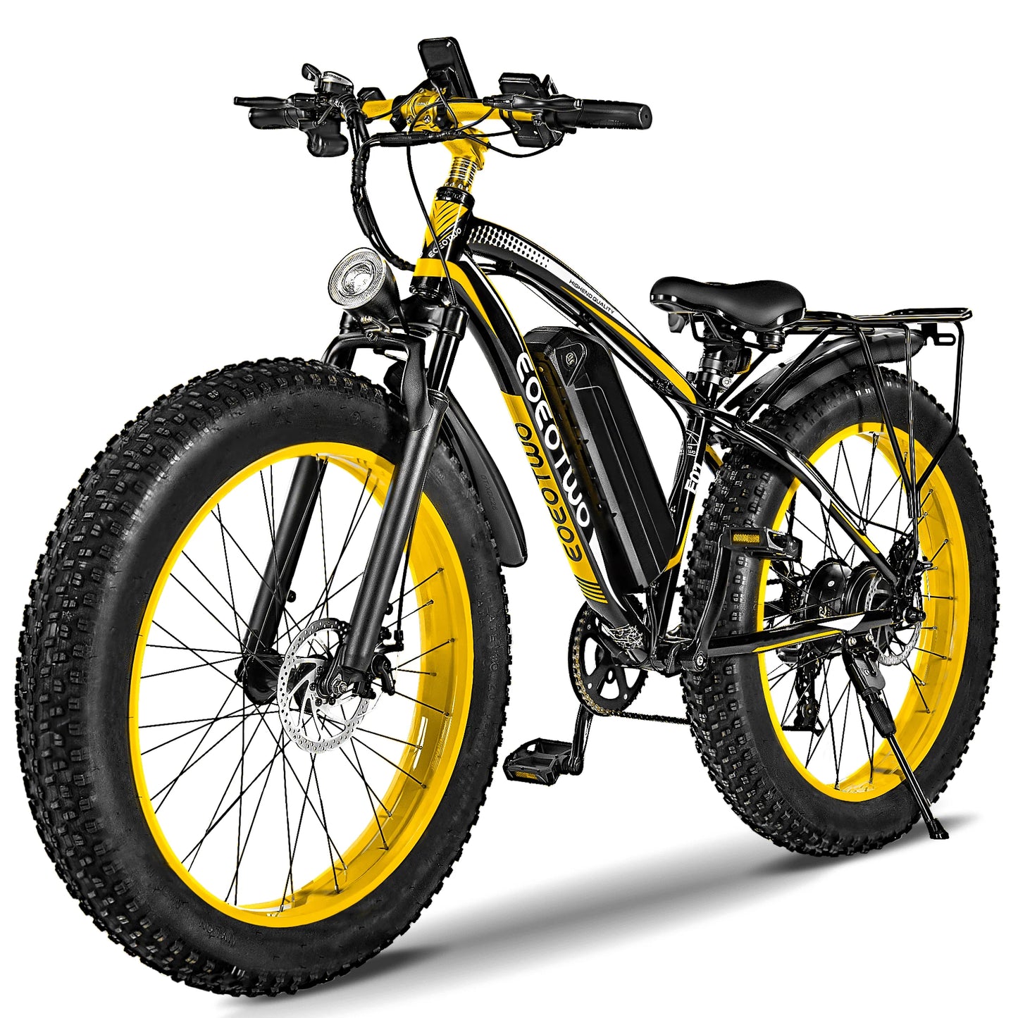 EOEOTWO E01 Electric Mountain Bike 34 MPH 1500W Peak