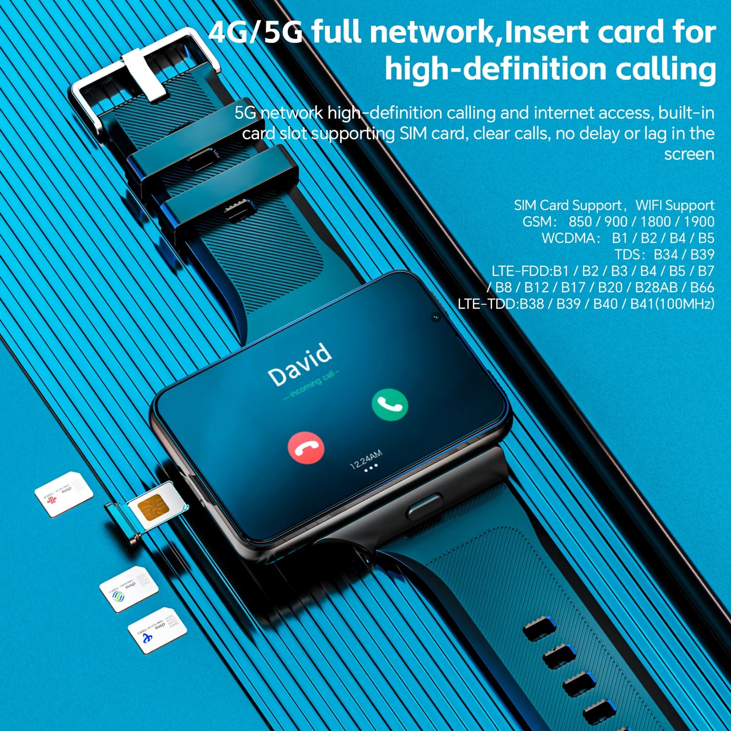 Lokmat Appllp Max Android Smartwatch 4G With Dual Camera