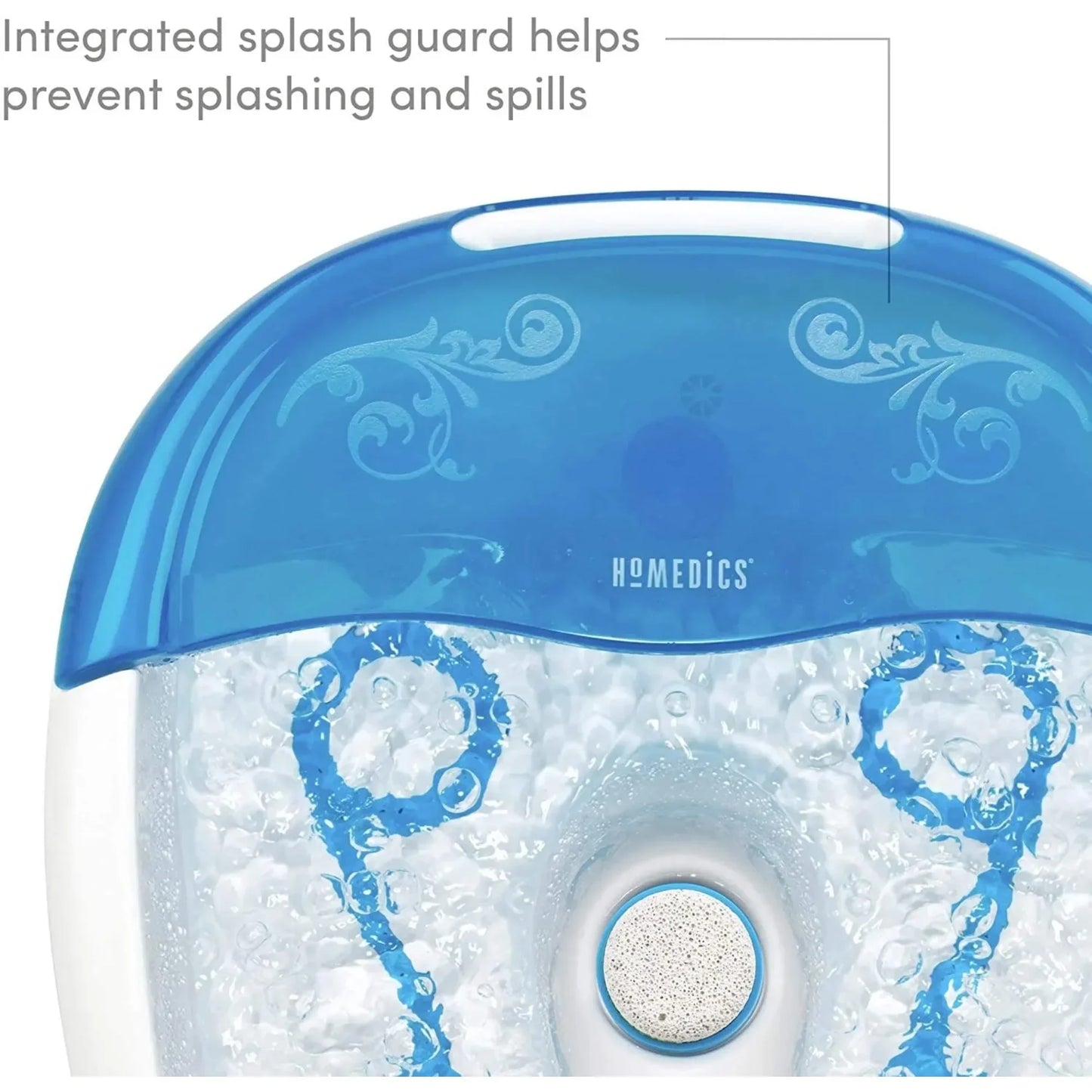 Foot Spa Massager With Heated Bubbles And Hydrotherapy Jets