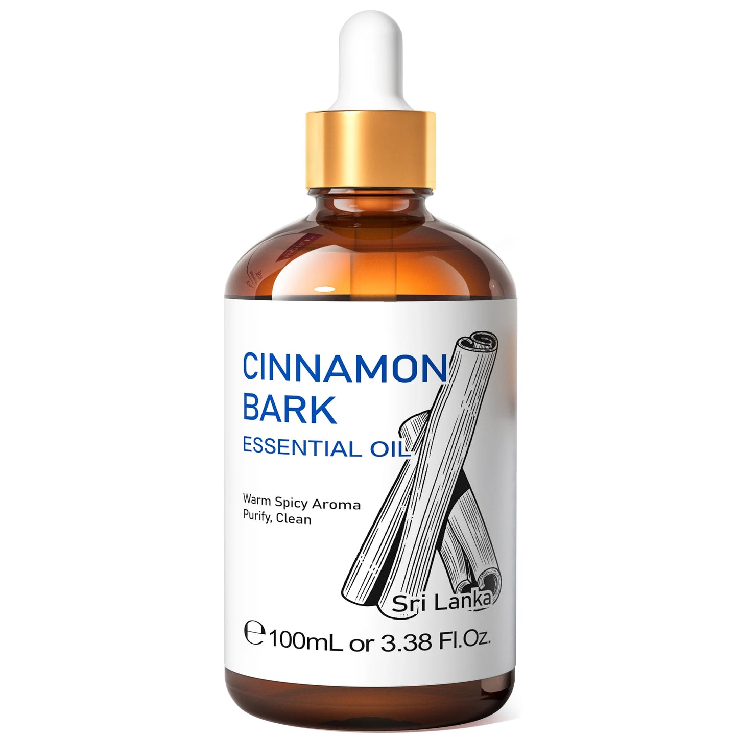 HIQILI Spearmint Vanilla Rose Cinnamon Lemon Essential Oils