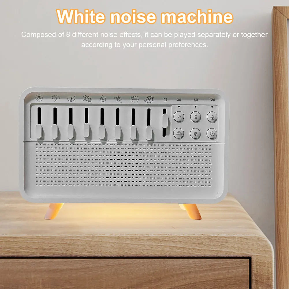 Shunmaii White Noise Sleep Sound Machine With Essential Oil Diffuser