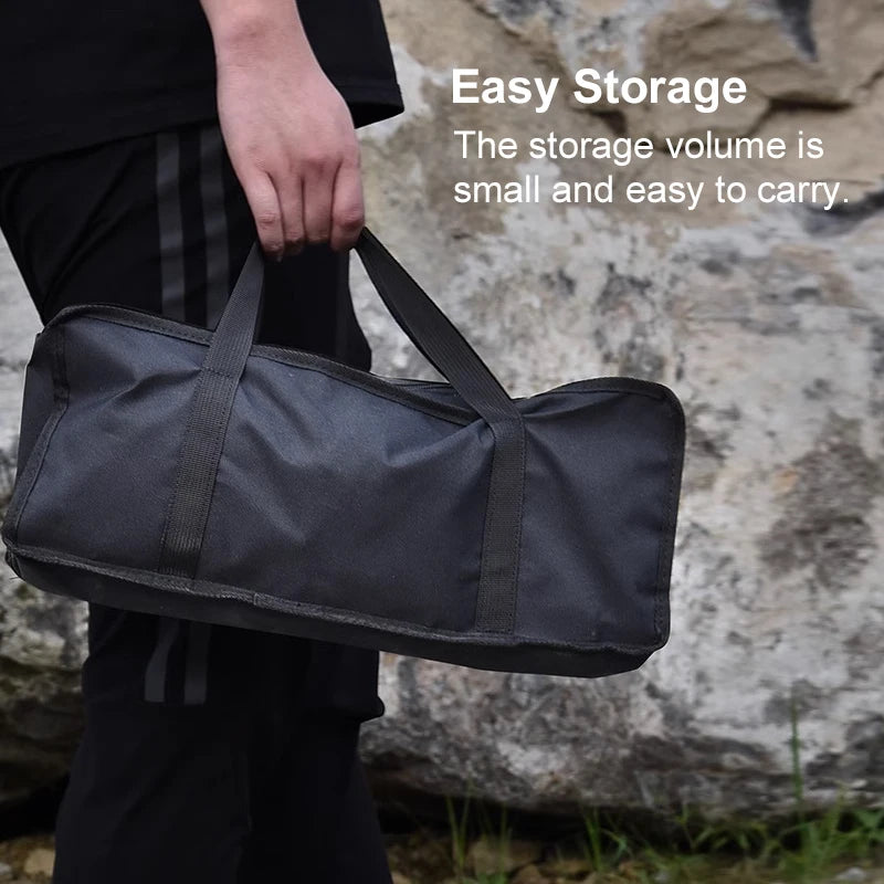 West Tune Folding Camping Table Aluminum Lightweight With Storage Bag