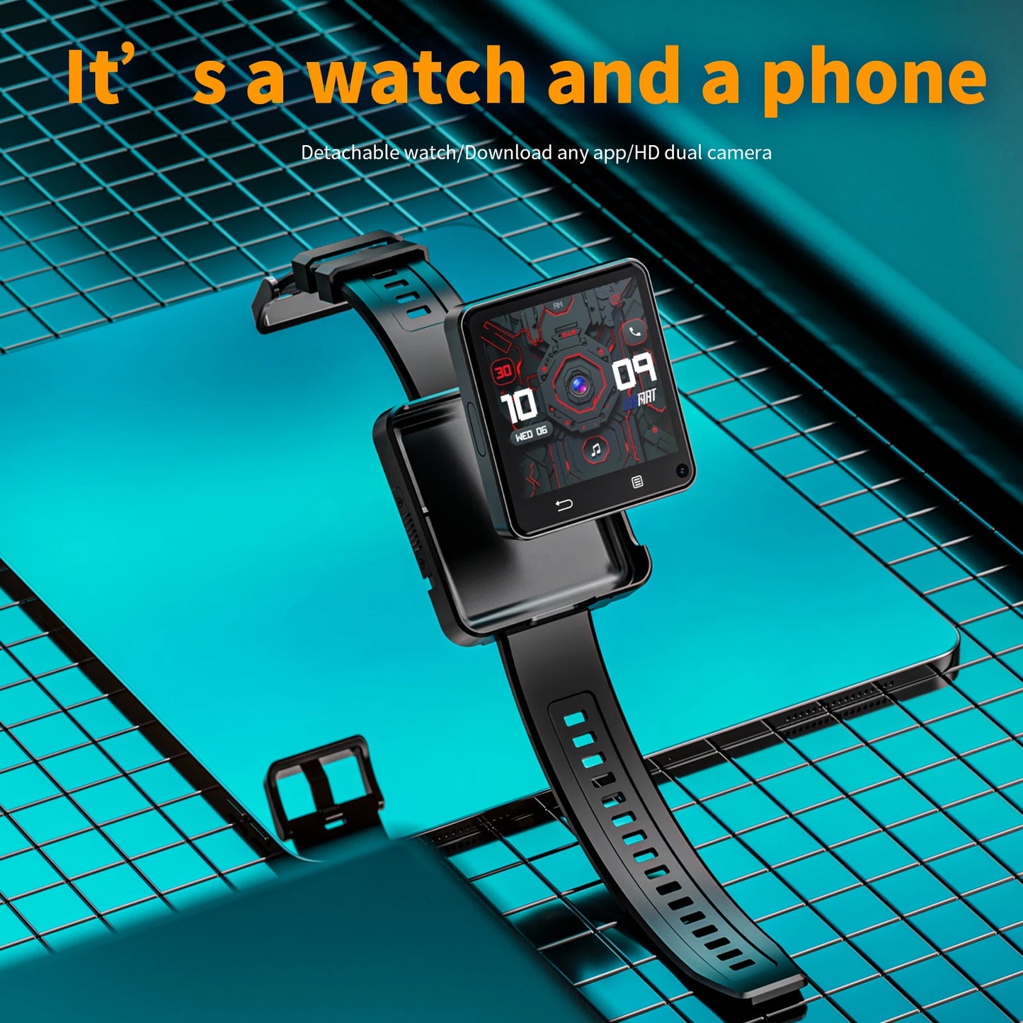 LOKMAT APPLLP 2 MAX Dual Camera Android Watch Phone