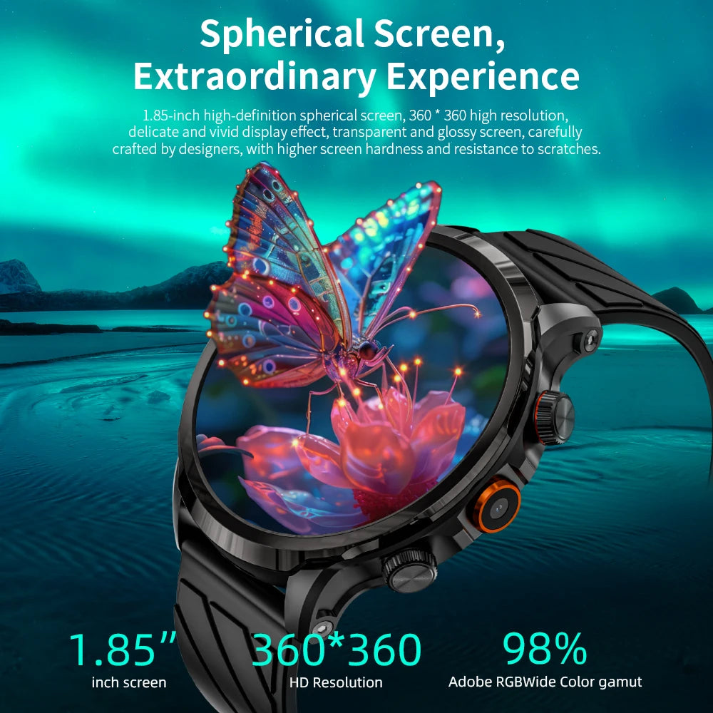 LOKMAT APPLLP 8 Pro Android Smartwatch Phone 4G WiFi Camera