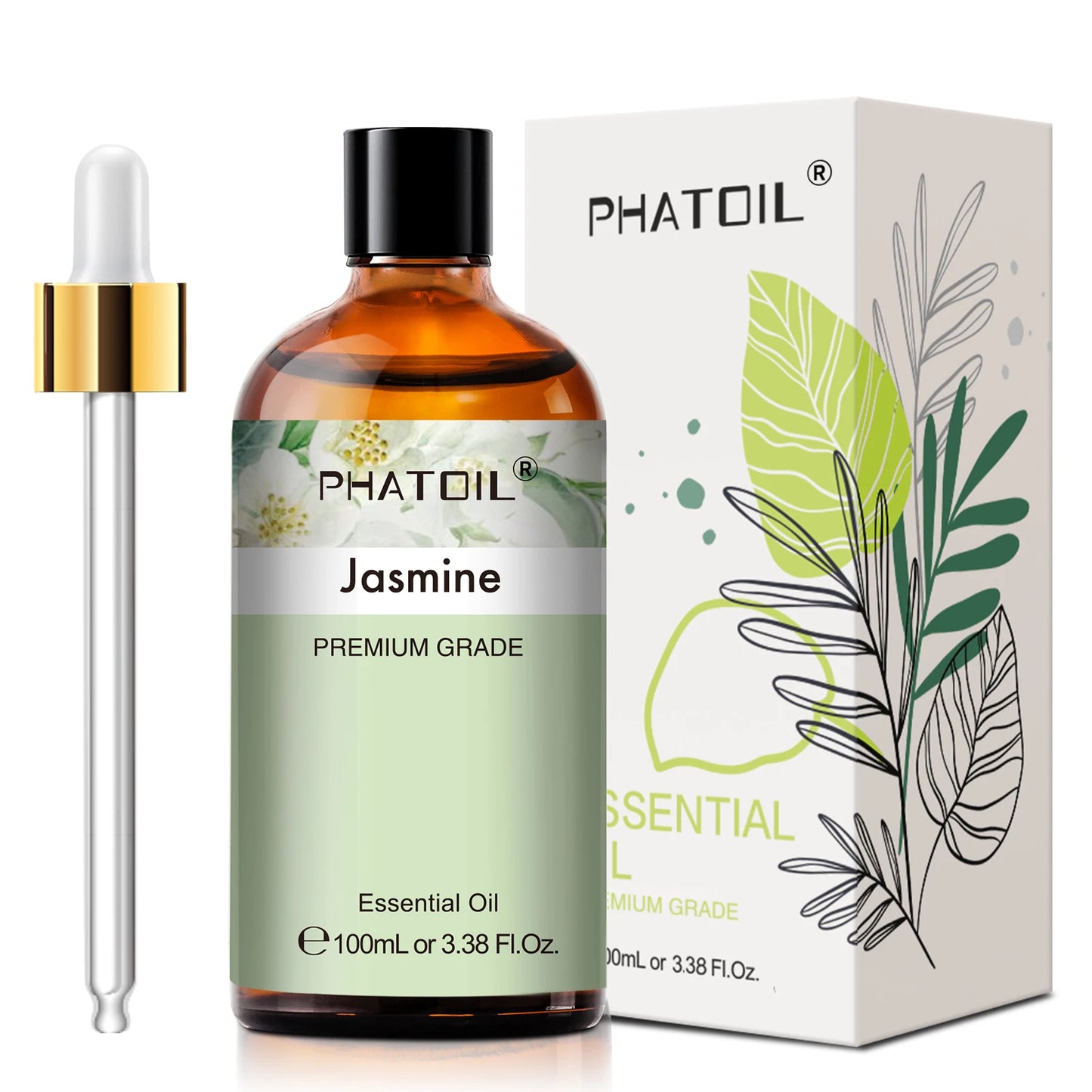 PHATOIL Lavender Jasmine Vanilla Eucalyptus Pure Essential Oil