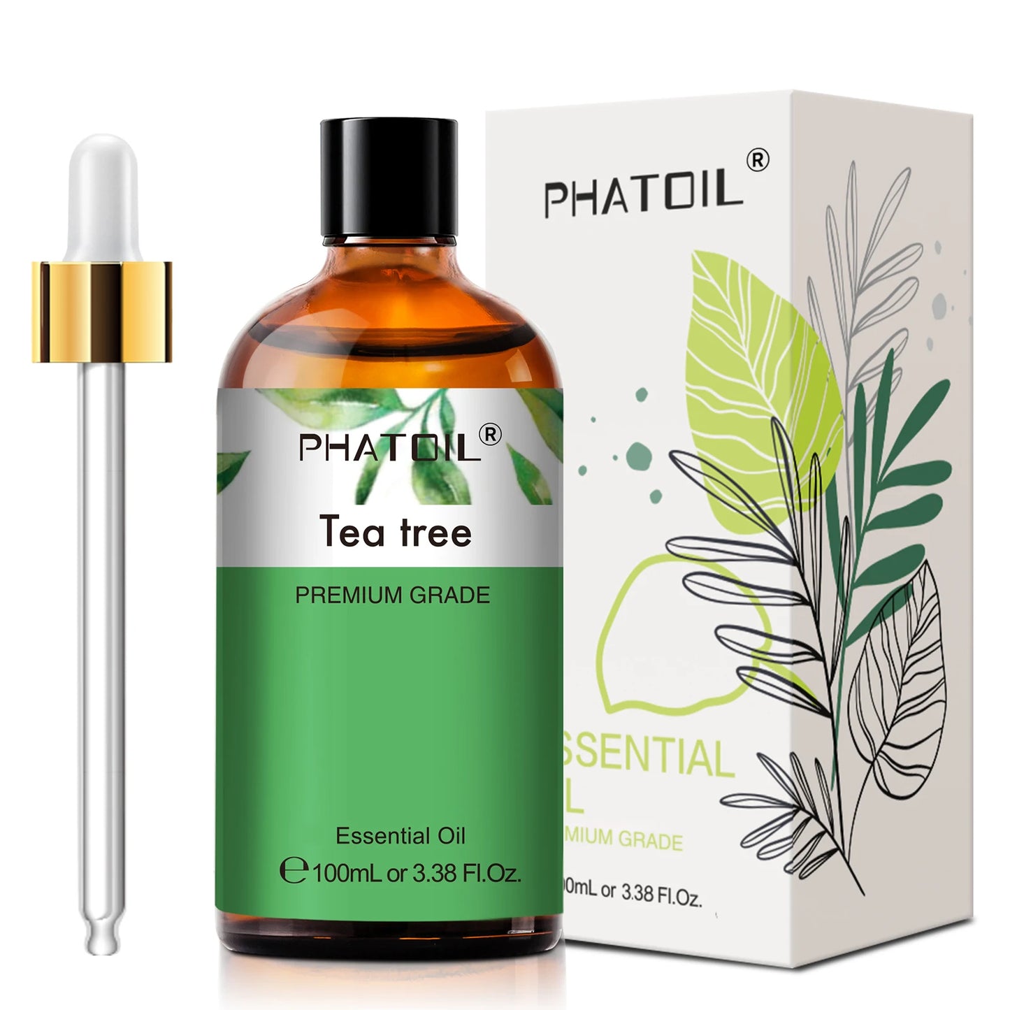 PHATOIL Lavender Jasmine Vanilla Eucalyptus Pure Essential Oil
