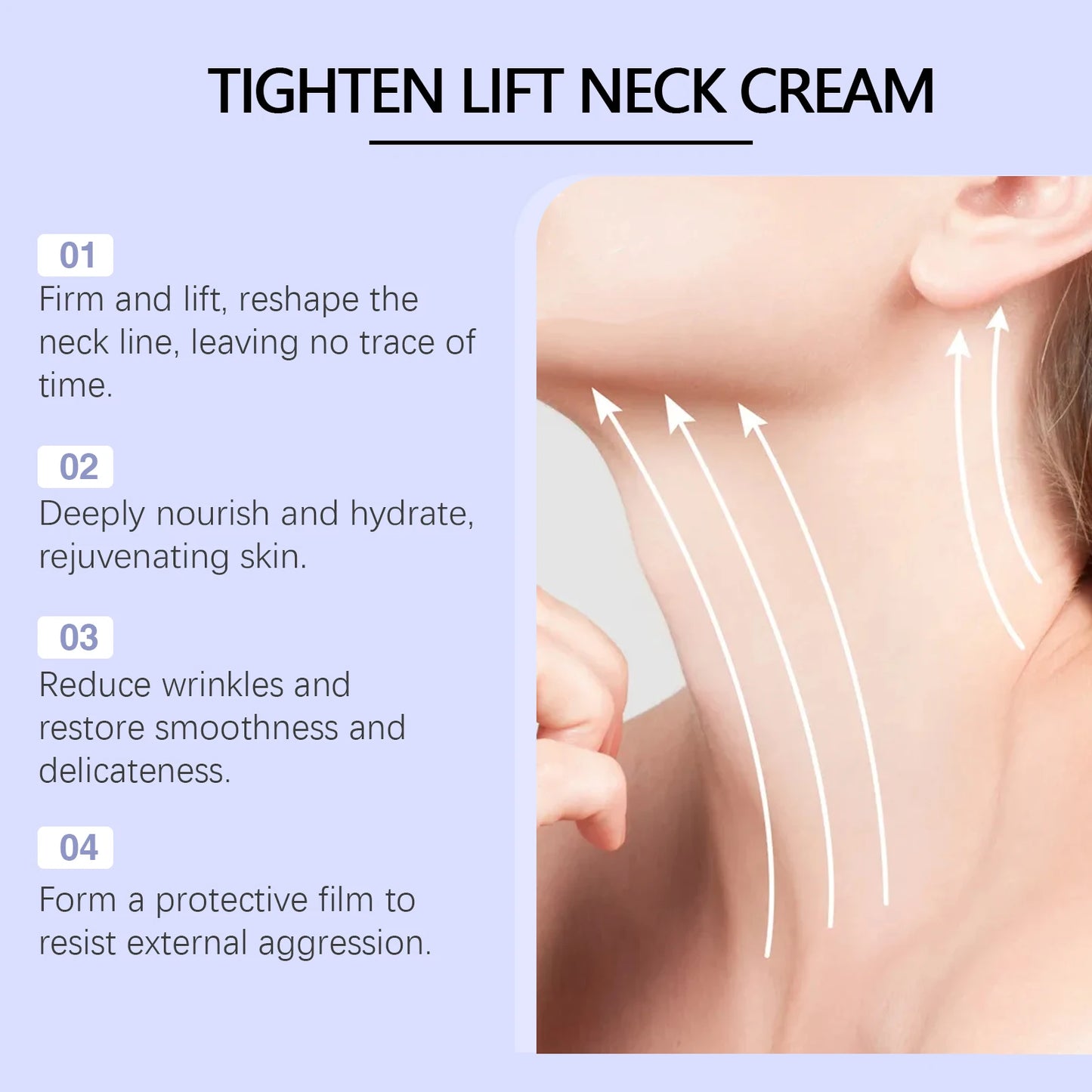 OUHOE Neck Tightening Cream For Anti Wrinkle And Firming
