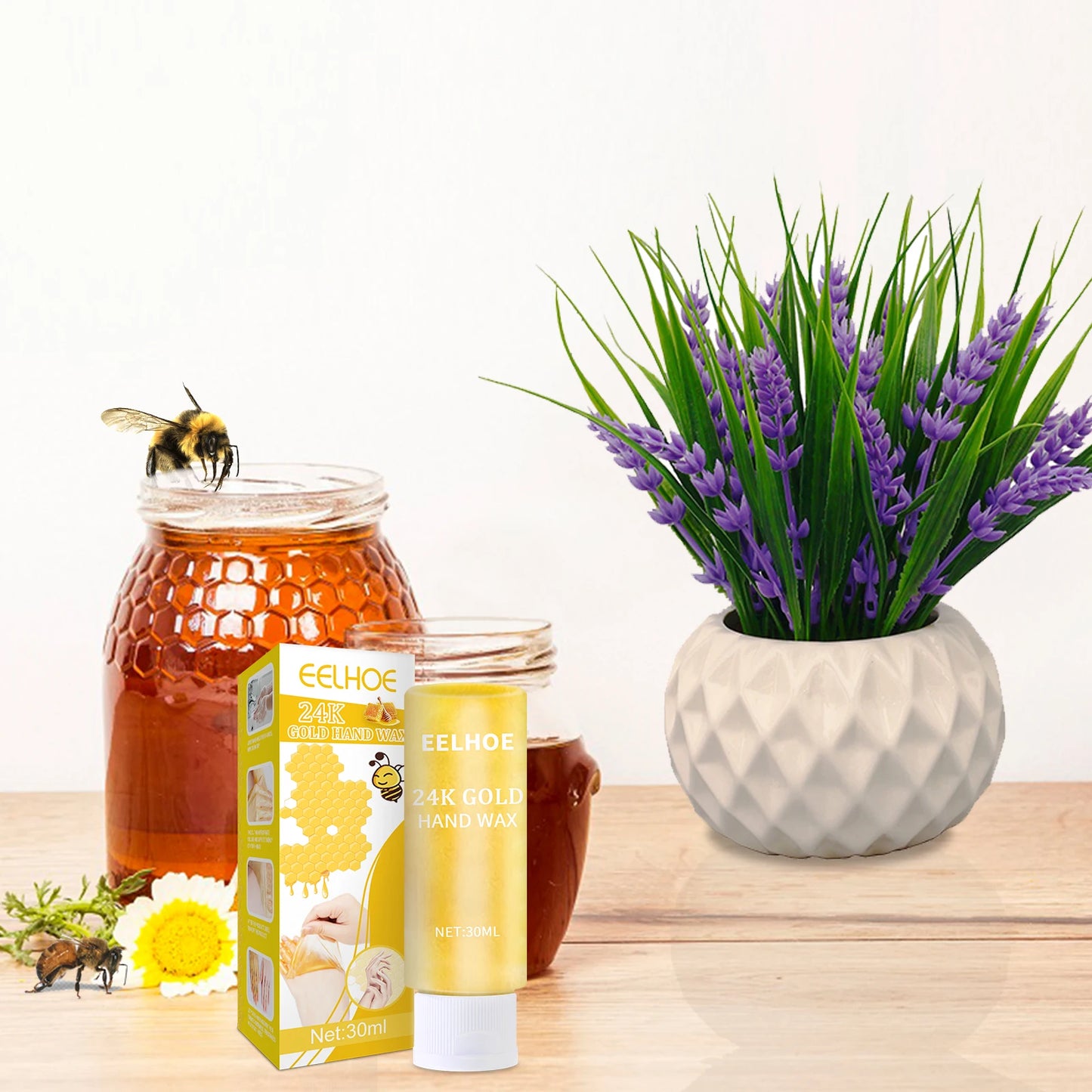 Eelhoe 24k Gold Hand Mask Exfoliating Hydrating Cream