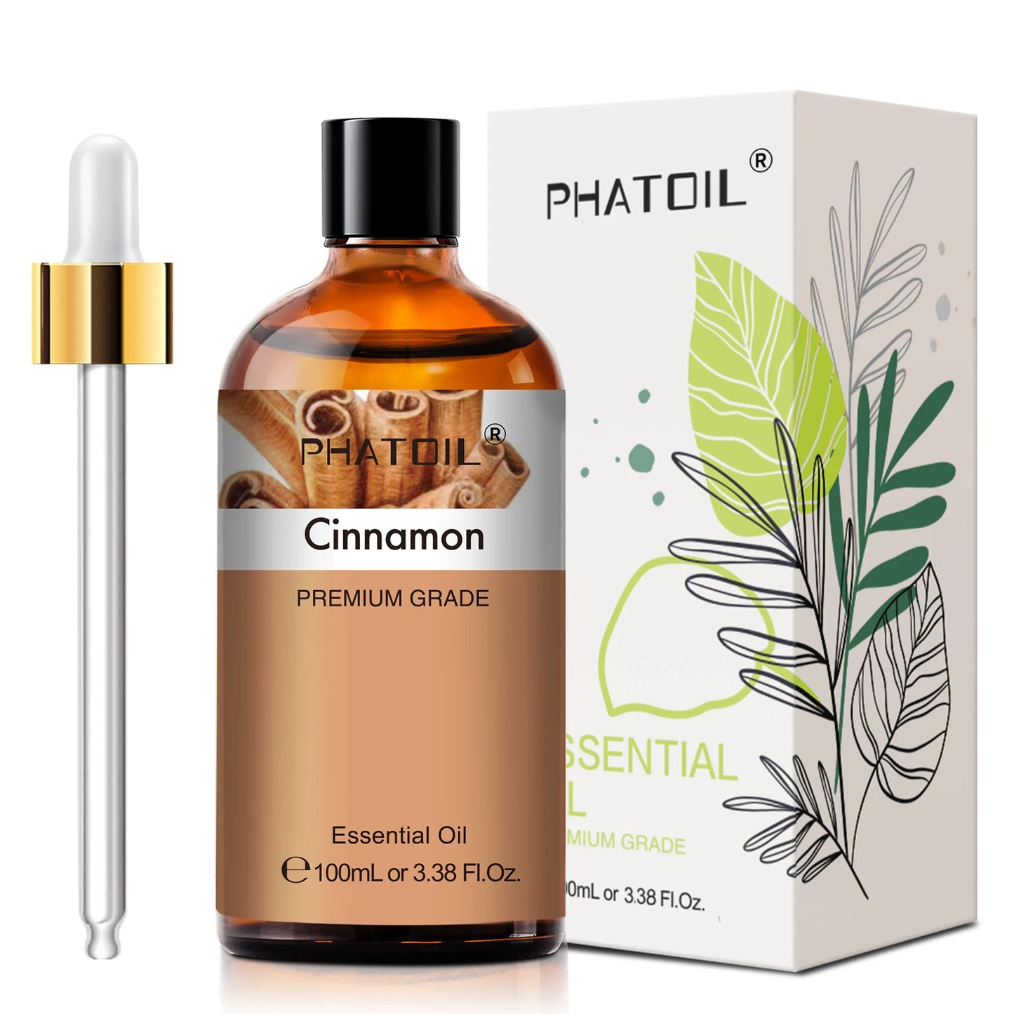 PHATOIL Lavender Jasmine Vanilla Eucalyptus Pure Essential Oil