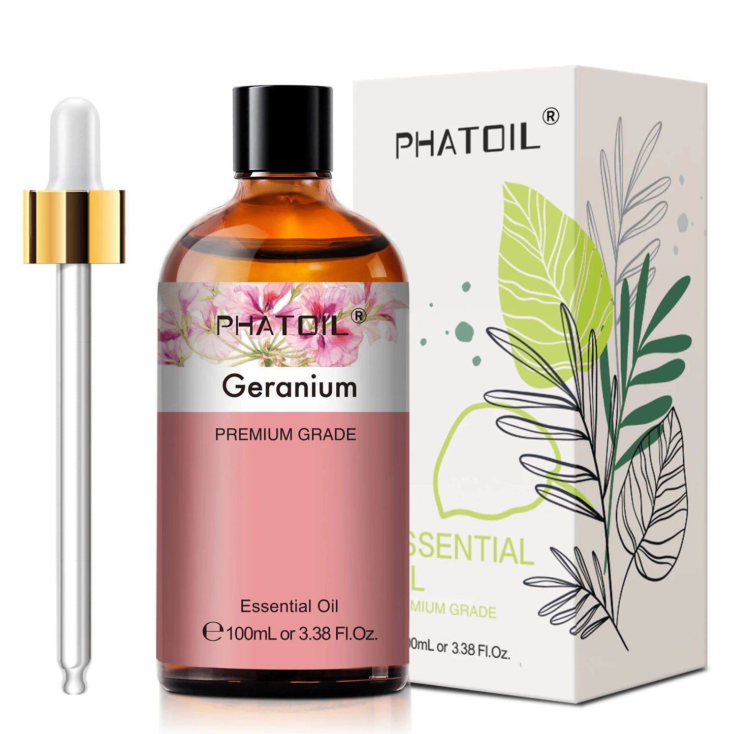 PHATOIL Lavender Jasmine Vanilla Eucalyptus Pure Essential Oil