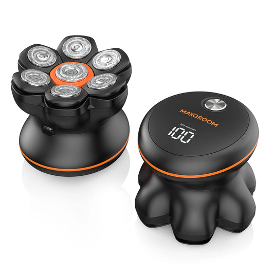 MAXGROOM 7D Electric Shaver For Men Waterproof Head Grooming System