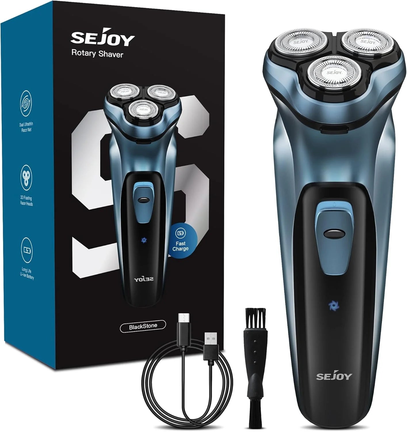 Sejoy Electric Razor for Men Rechargeable Shaving Machine